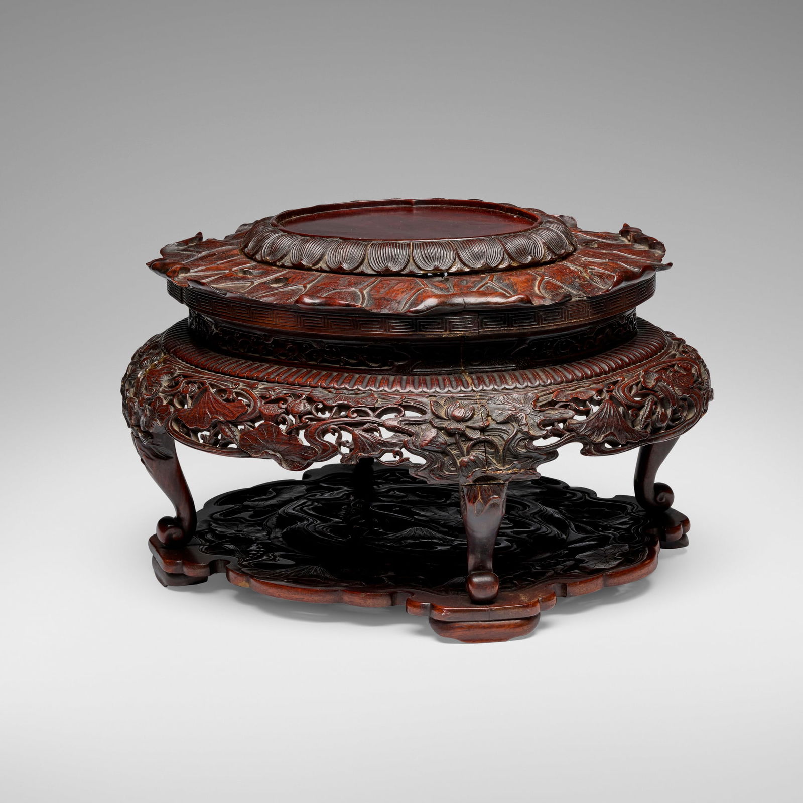 Chinese, Lotus-form stand (1 of 2)