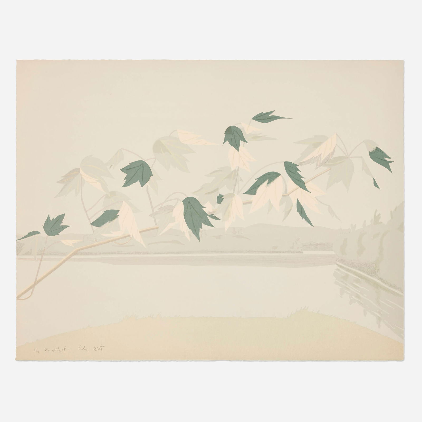 Alex Katz, Late July II (1 of 3)
