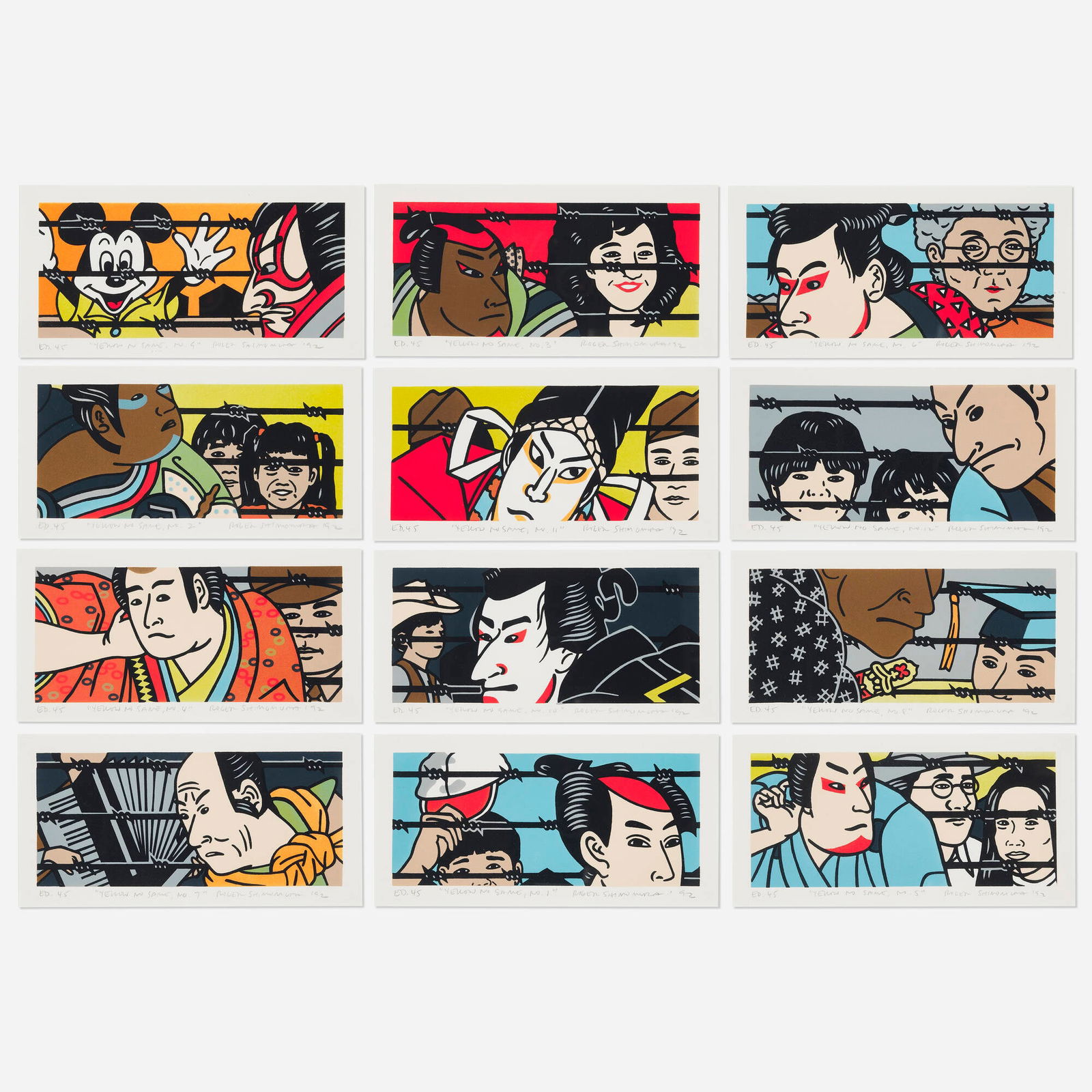 Roger Shimomura, Yellow No Same (1 of 2)