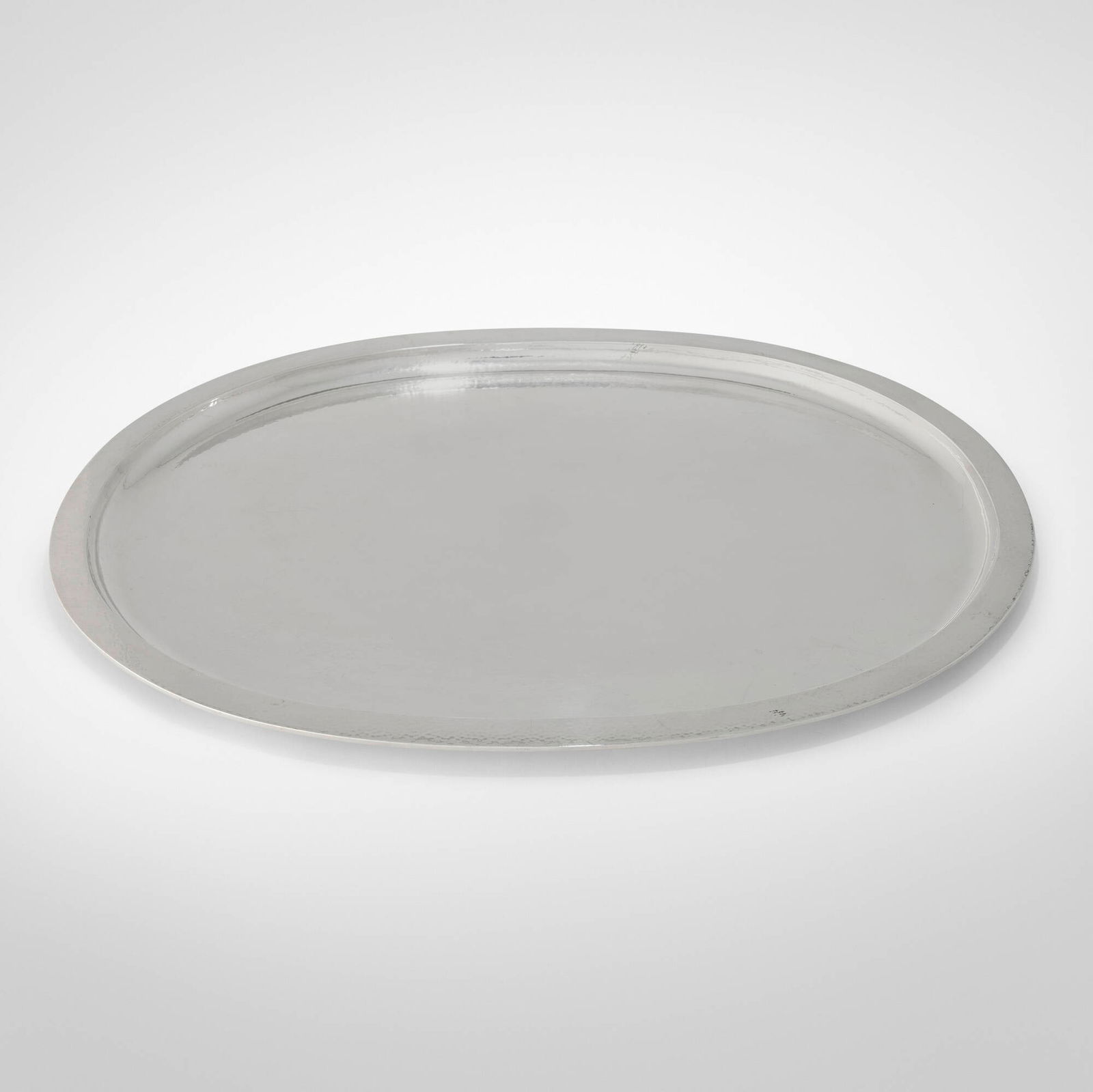 Gundorph Albertus, Tray, model 572 H: Gundorph Albertus Tray, model 572 H Georg JensenDenmark, c. 1929 / after 1945sterling silver 0.75 h x 25 w x 18.875 d in (2 x 63 x 48 cm) Impressed manufacturer's mark to underside 'Dess