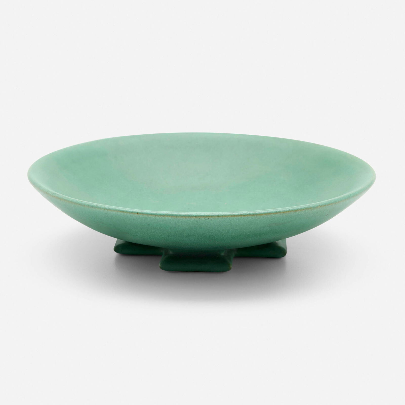 William Bryce Mundie for Teco Pottery, Footed bowl, model 340 (1 of 3)