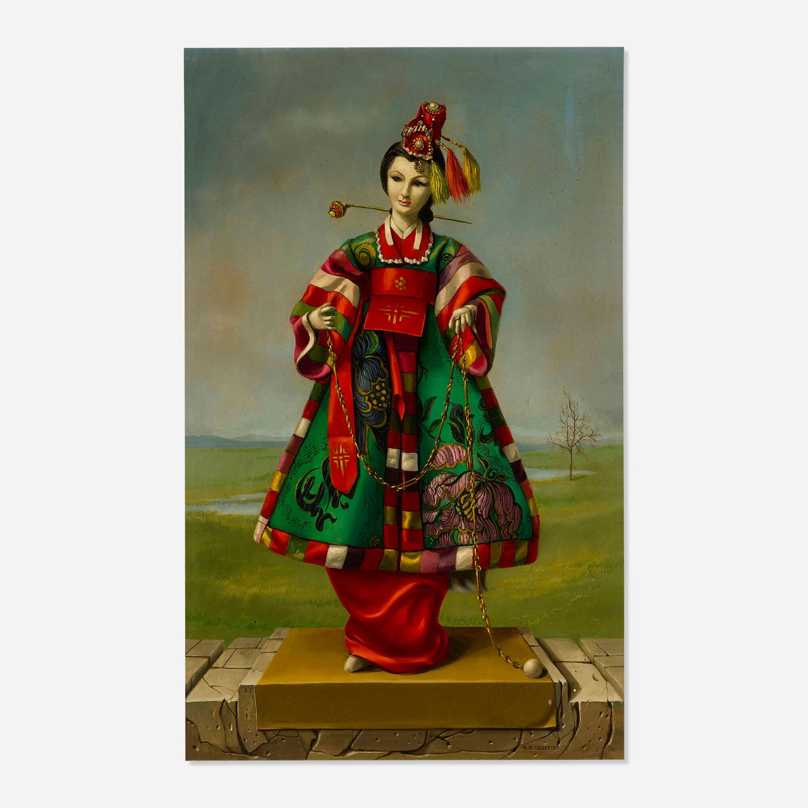 Raymond A. Whyte, Untitled (Portrait of a Woman) (1 of 4)