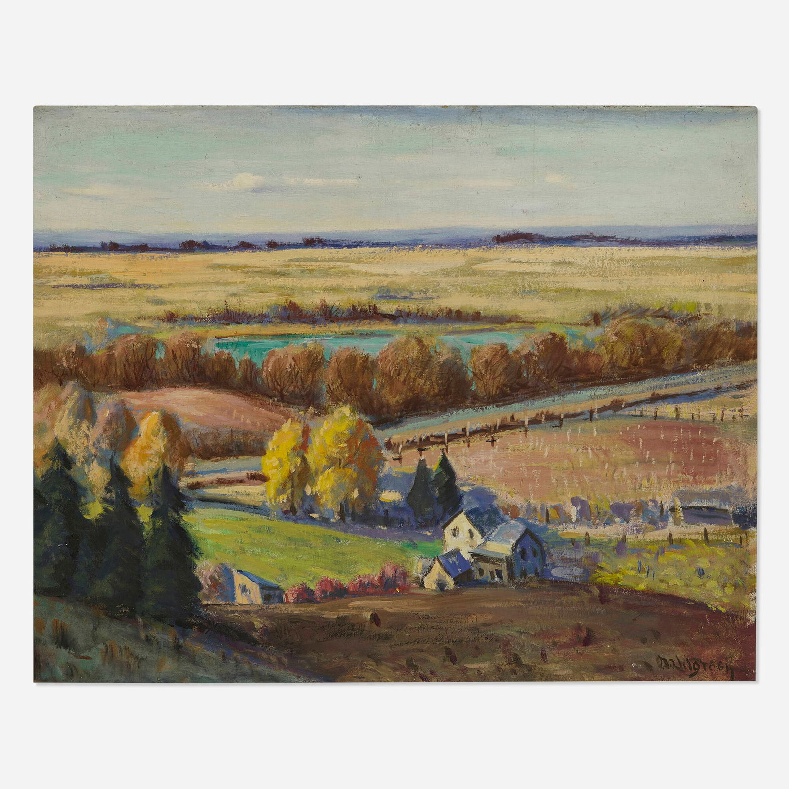 Charles W. Dahlgreen, Untitled (Landscape) (1 of 4)