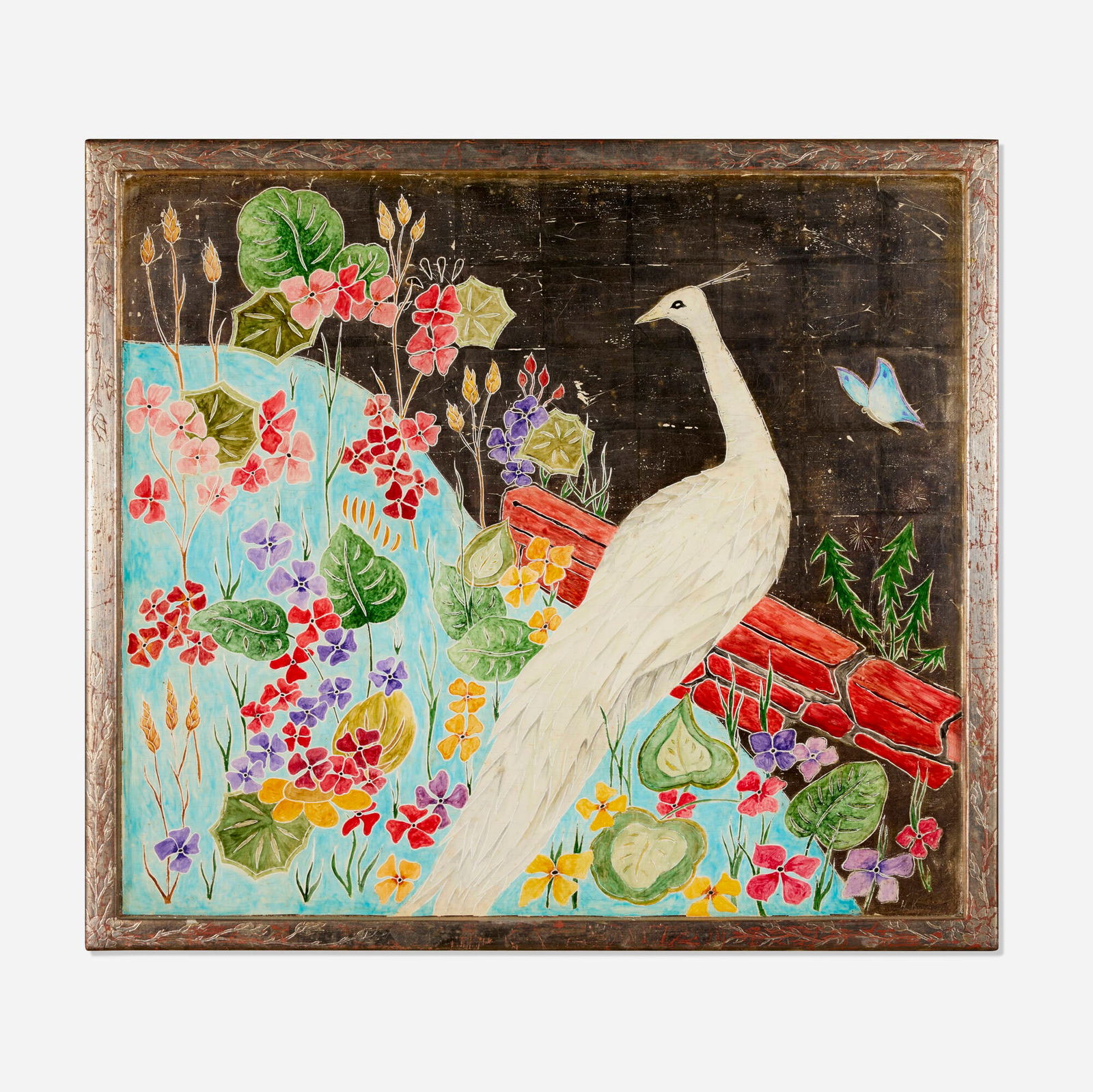 Hal Kuehne, White Peacock (1 of 3)