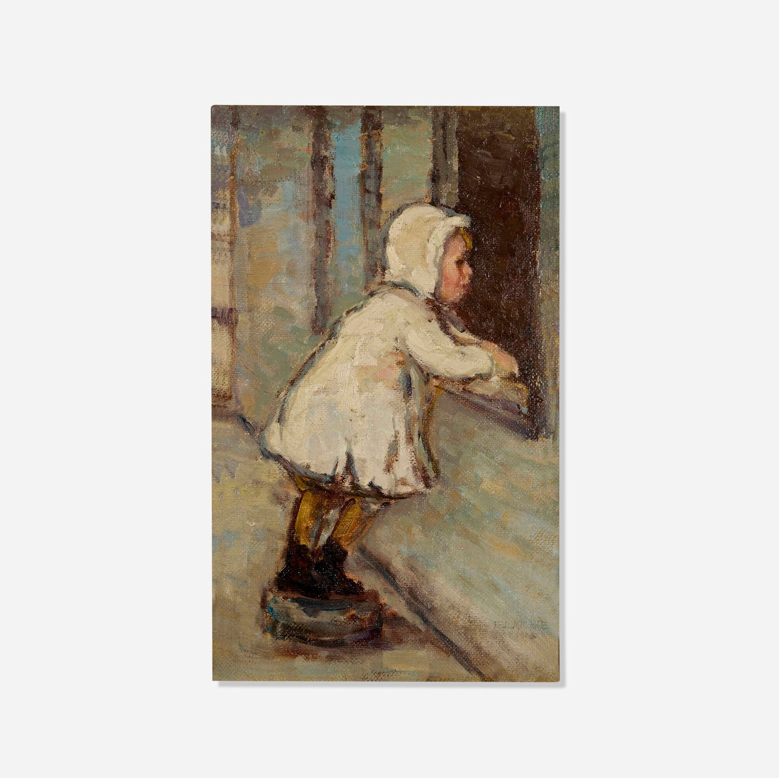 Elmer Livingston MacRae, Child in a Bonnet (1 of 4)