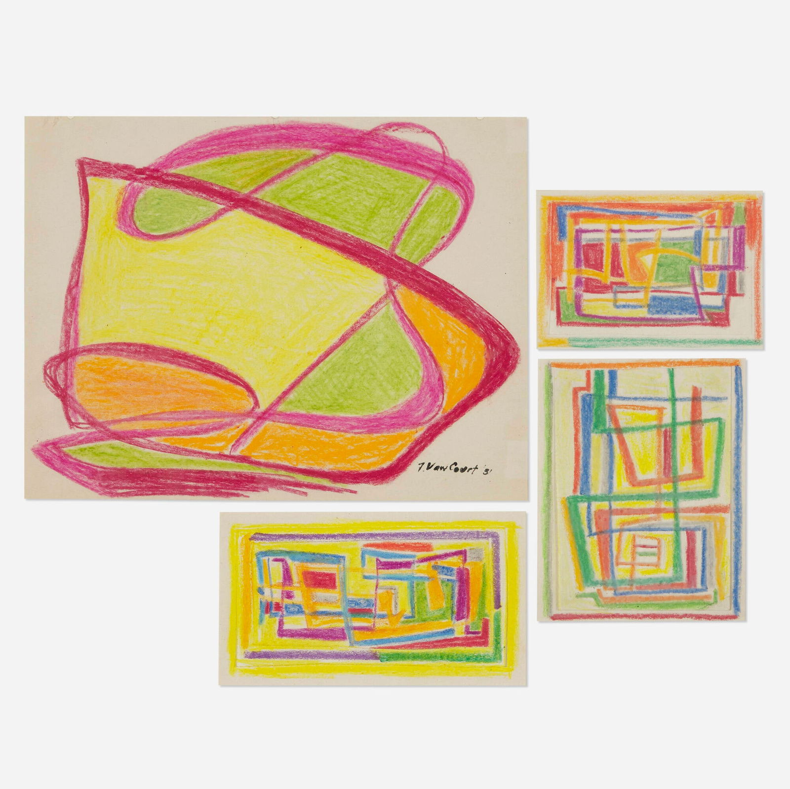 Franklin Van Court, Four works (1 of 3)