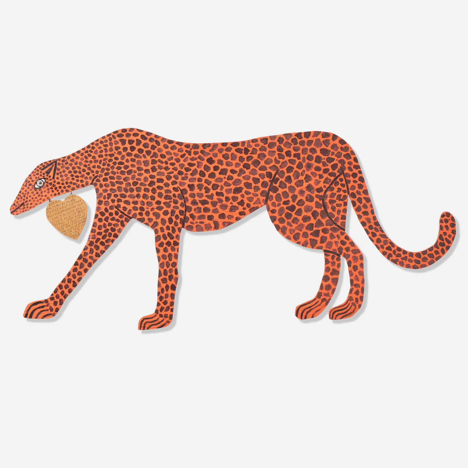 Howard Finster, Past Midnight (Leopard) (1 of 5)