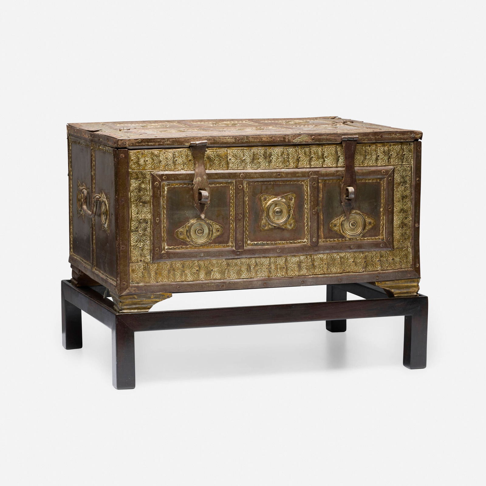 Indian, Rajasthani money chest (1 of 4)