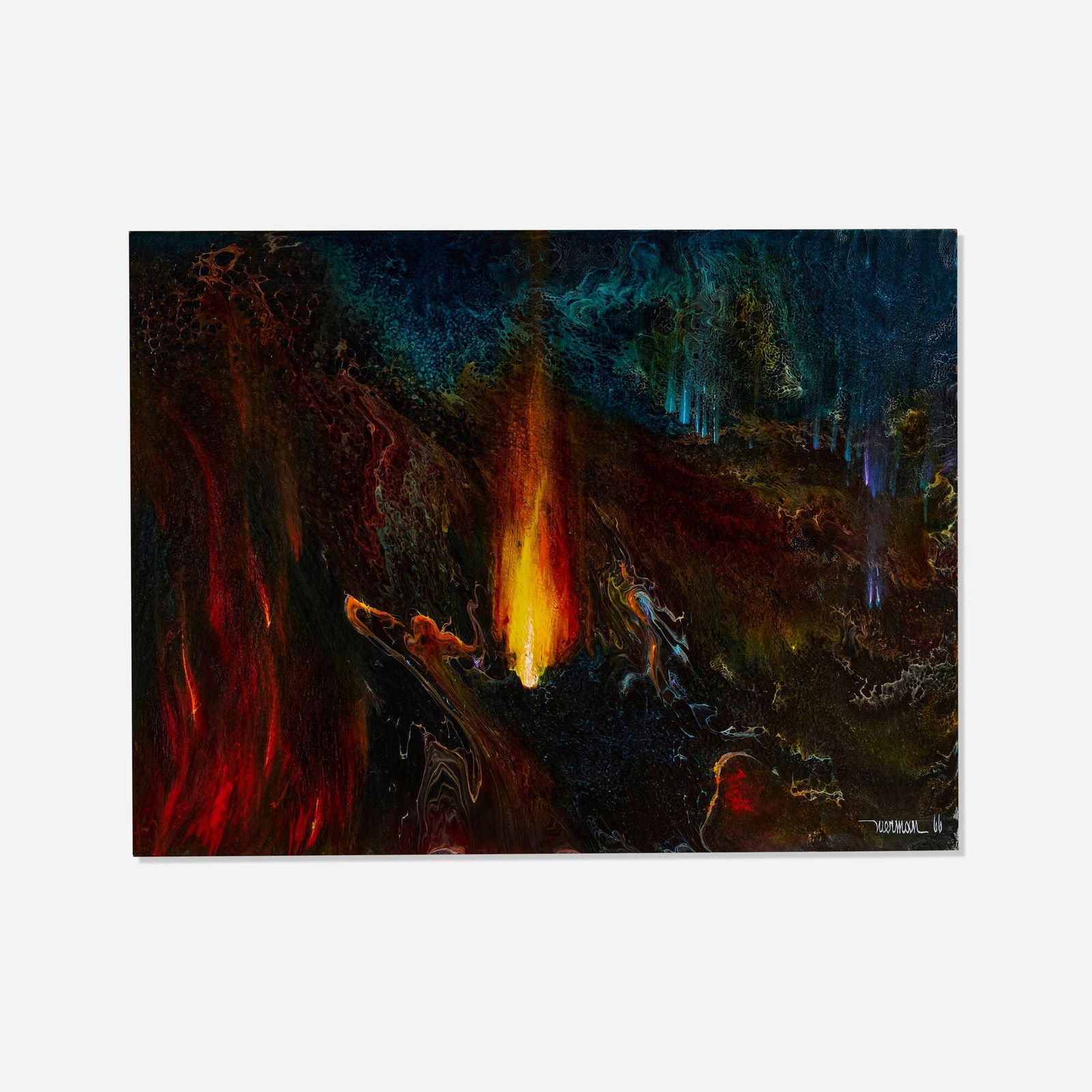 Leonardo Nierman, Volcanic Flame (1 of 4)