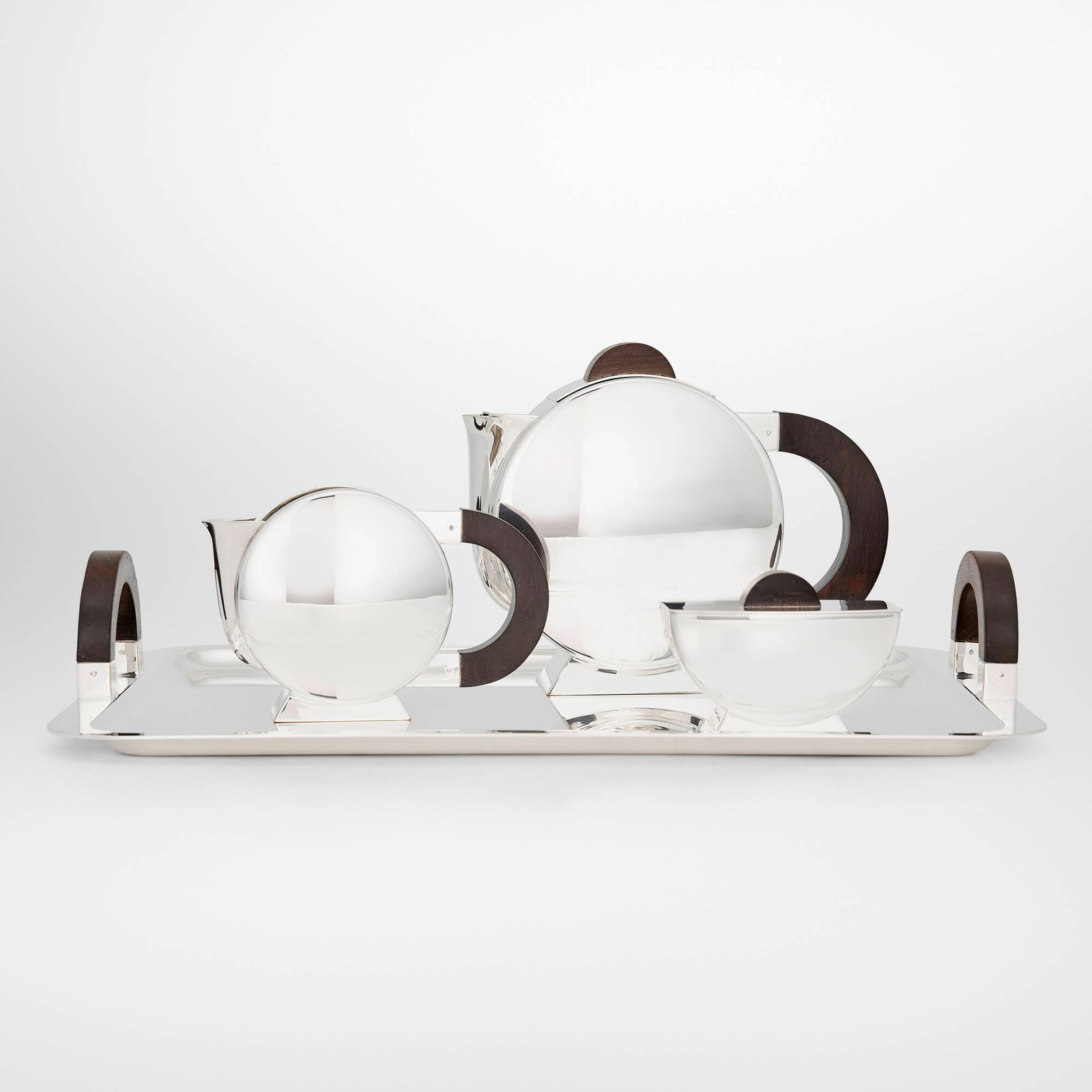 Christian Fjerdingstad, Four-piece tea service (1 of 5)