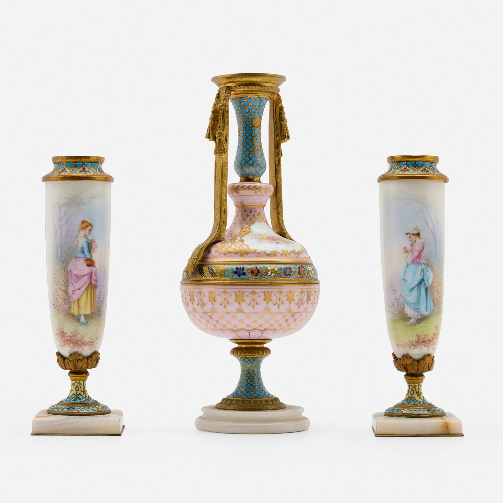 French, Sevres-style garniture (1 of 4)