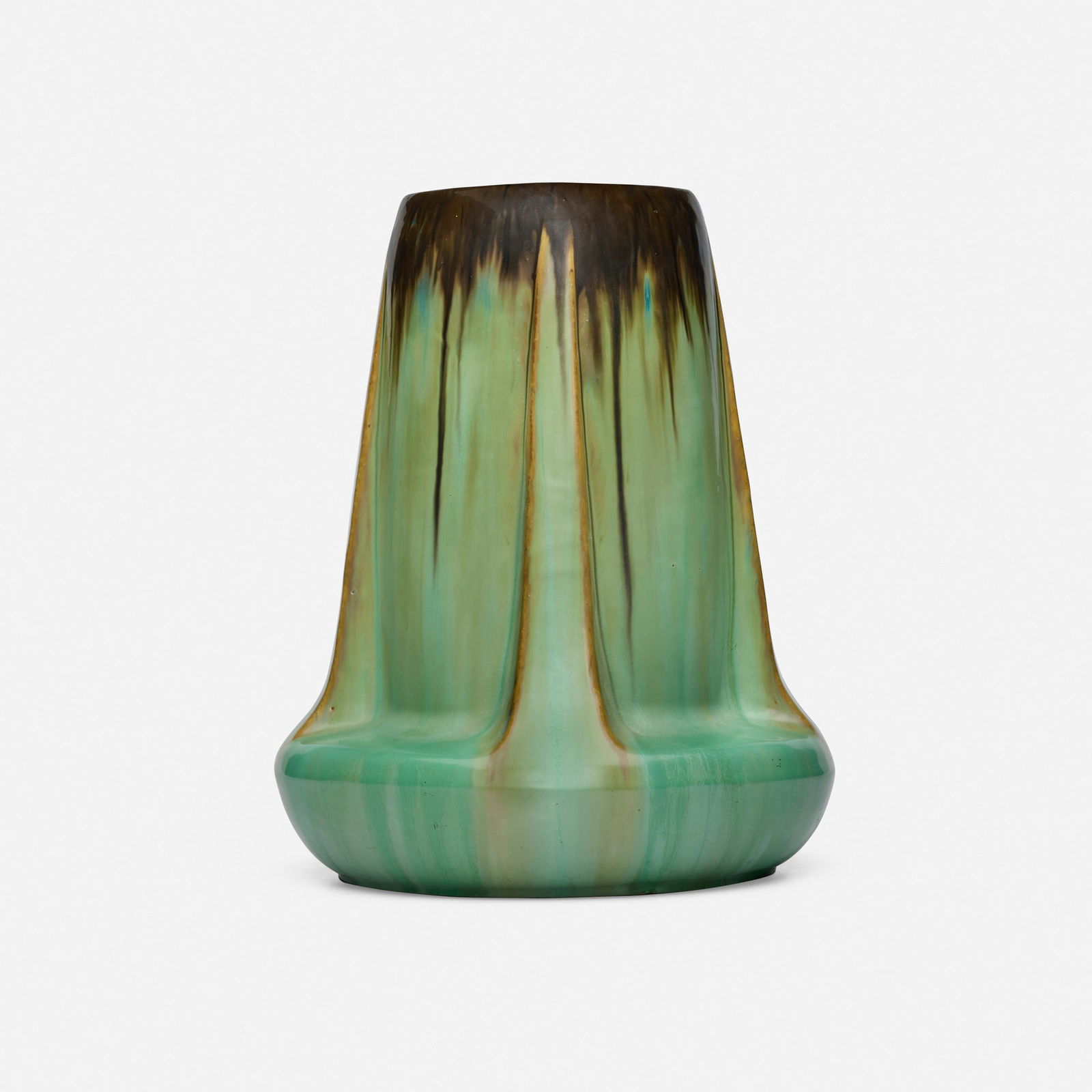 Fulper Pottery, Buttressed vase (1 of 4)