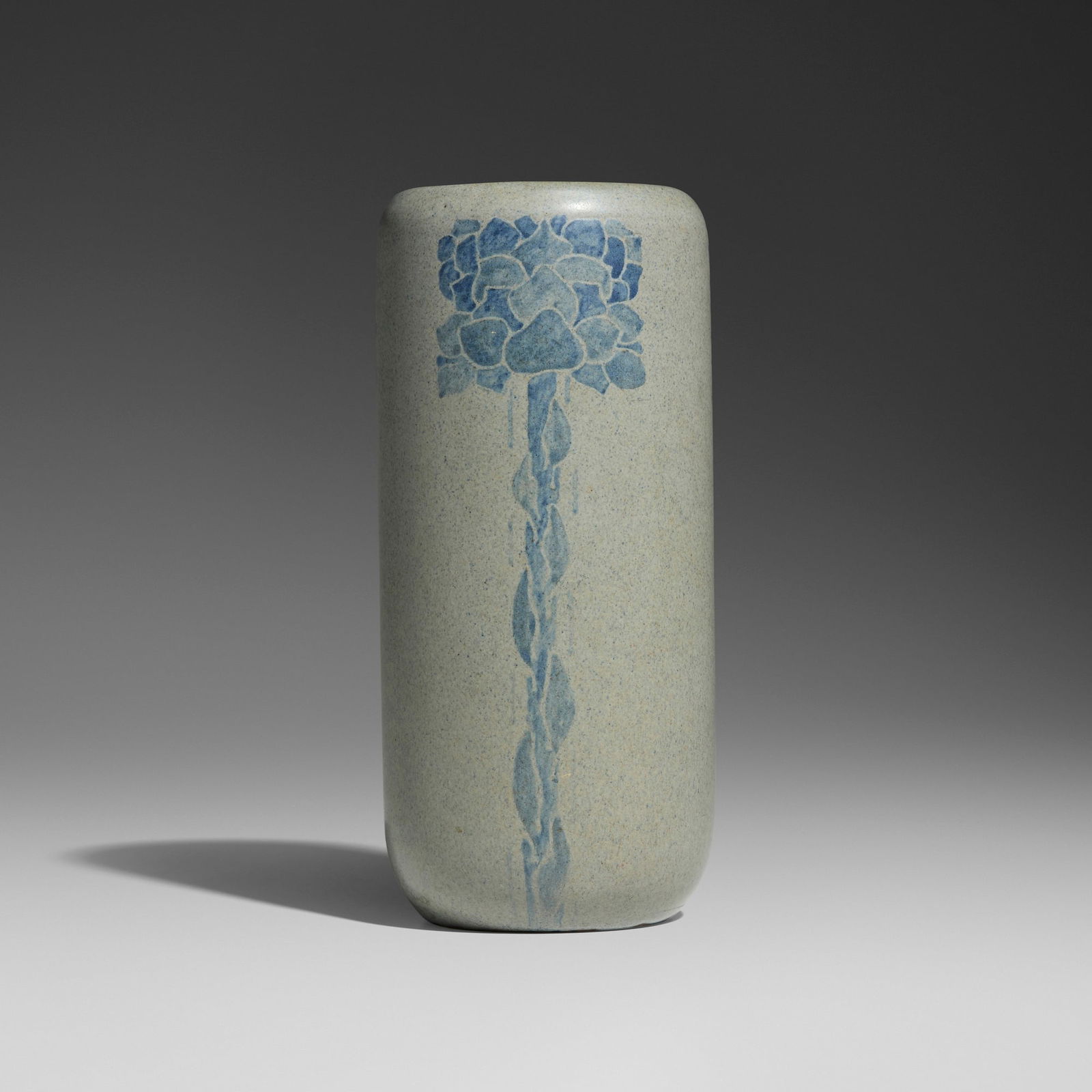 Arthur Baggs and Sarah Tutt for Marblehead Pottery, Vase with stylized fruit trees (1 of 3)