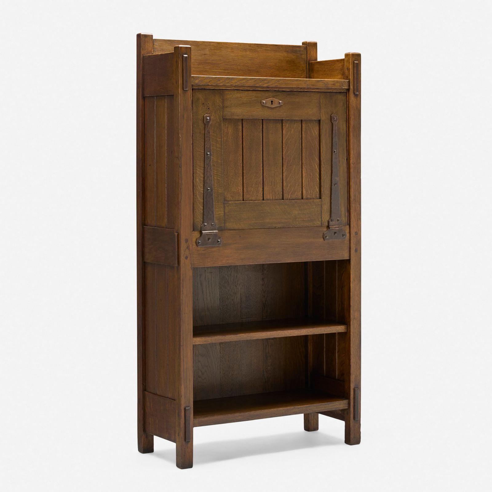Gustav Stickley, Early writing desk, model 518 (1 of 7)