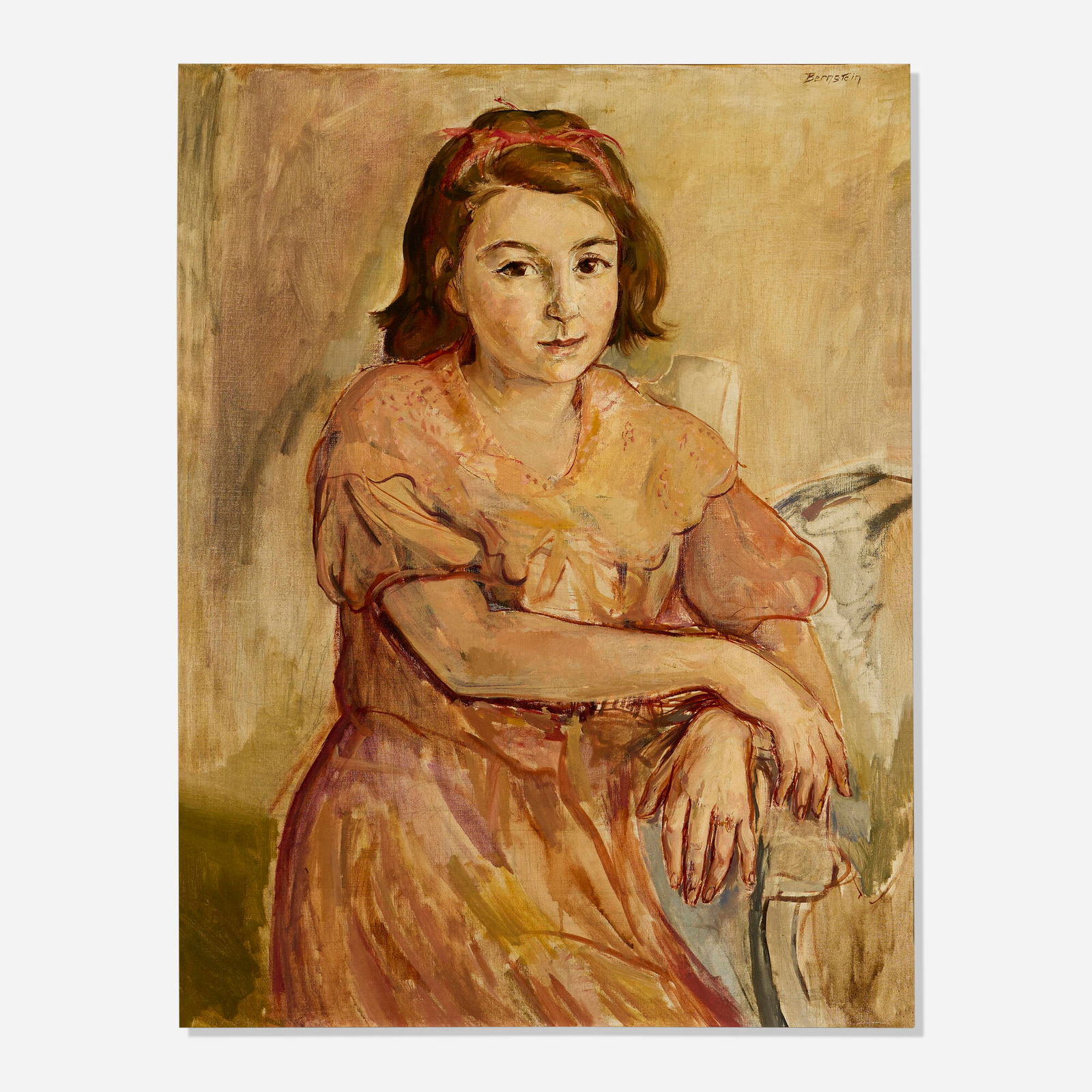 Theresa Ferber Bernstein, Portrait of a Girl (1 of 4)