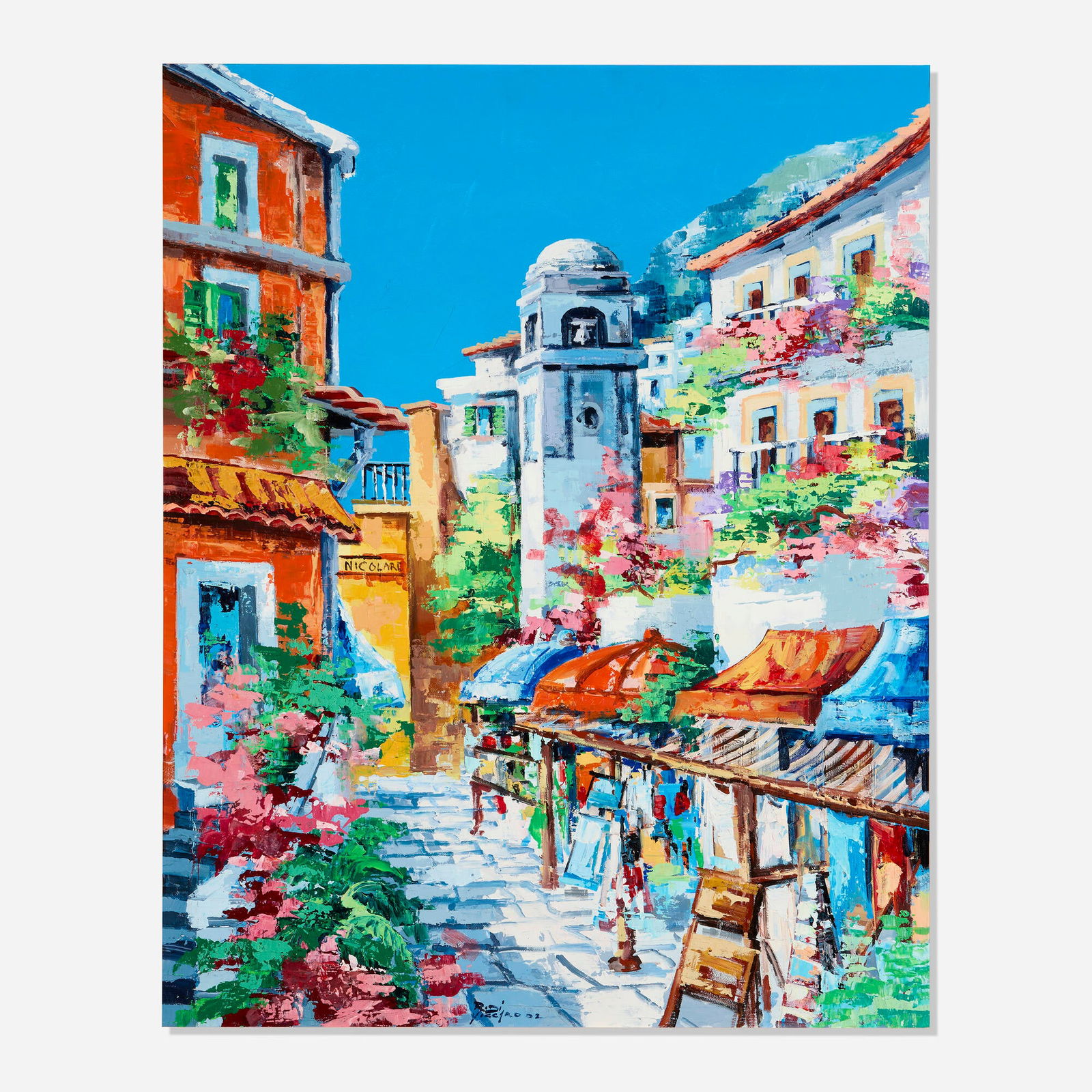 Roberto di Viccaro, Per Le Vie Di Capri (1 of 4)