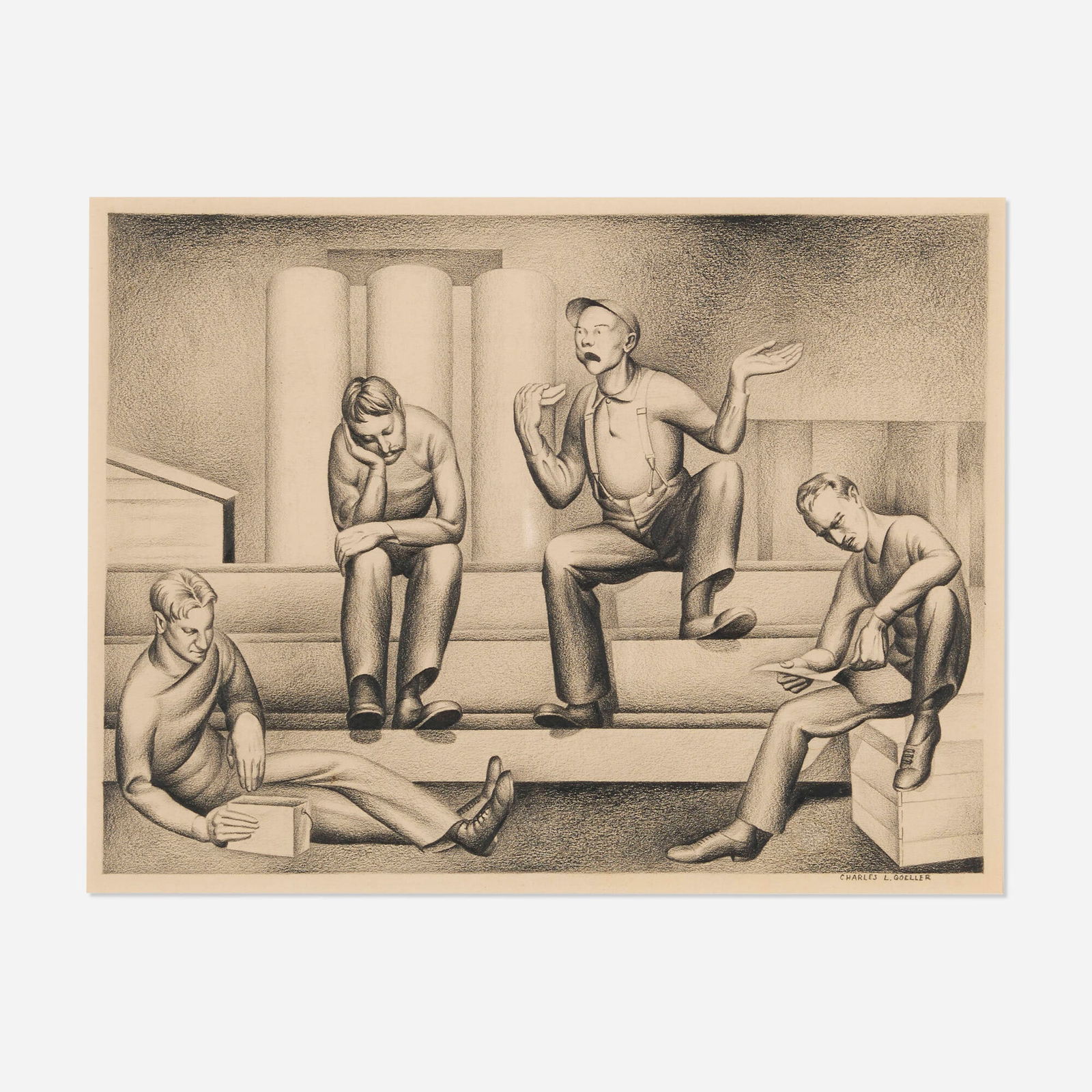 Charles Goeller, Lunch Hour (1 of 4)