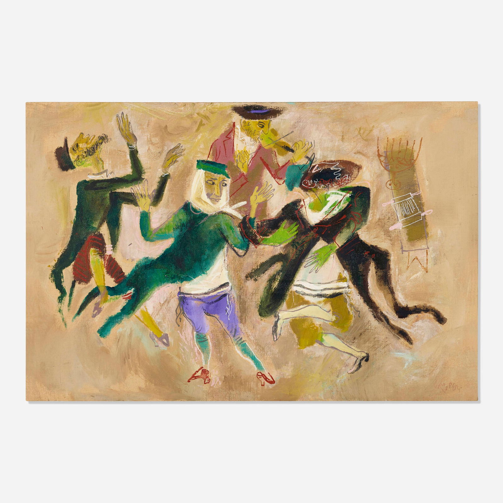 William Gropper, Untitled (Dance) (1 of 4)