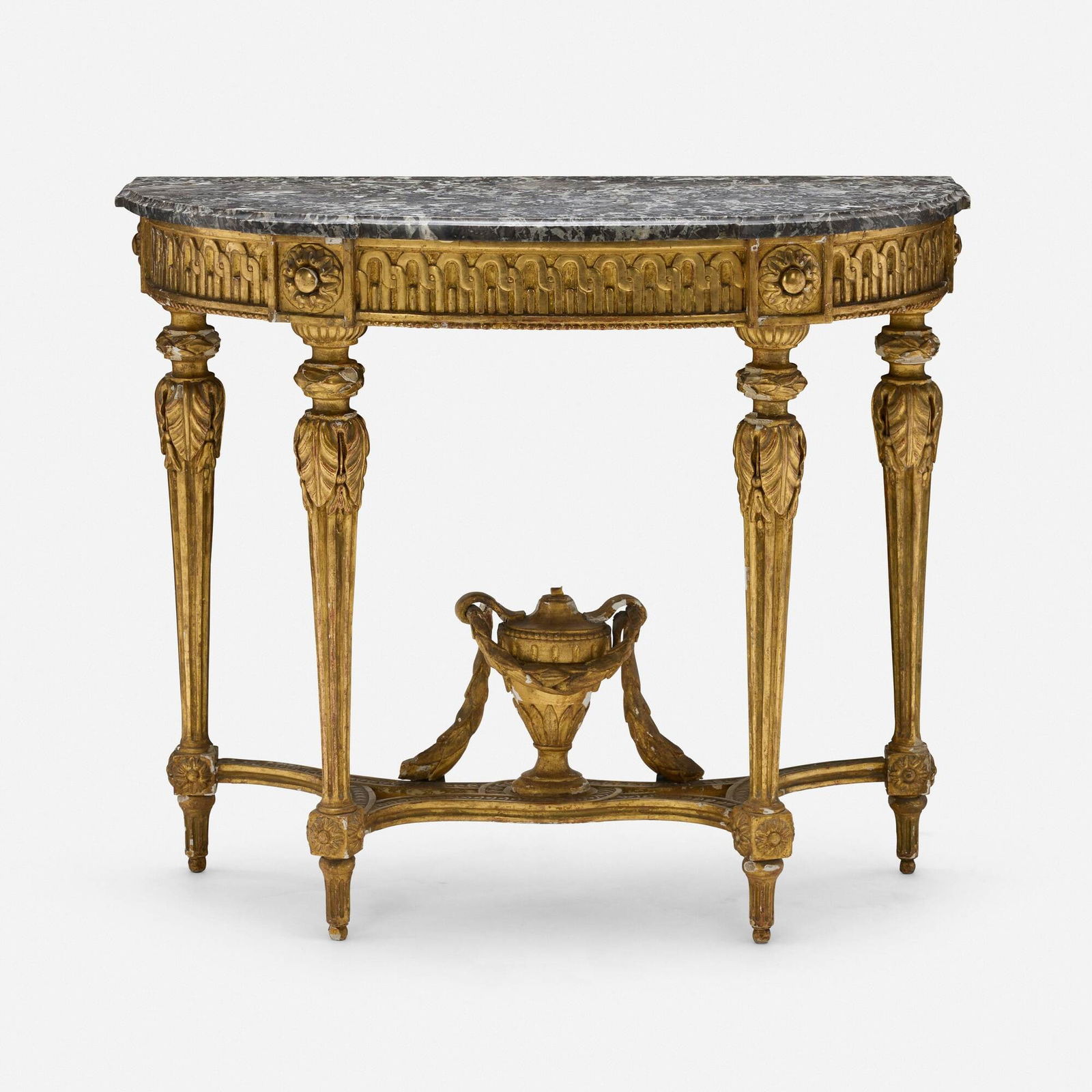 English, George III demilune console table (1 of 4)
