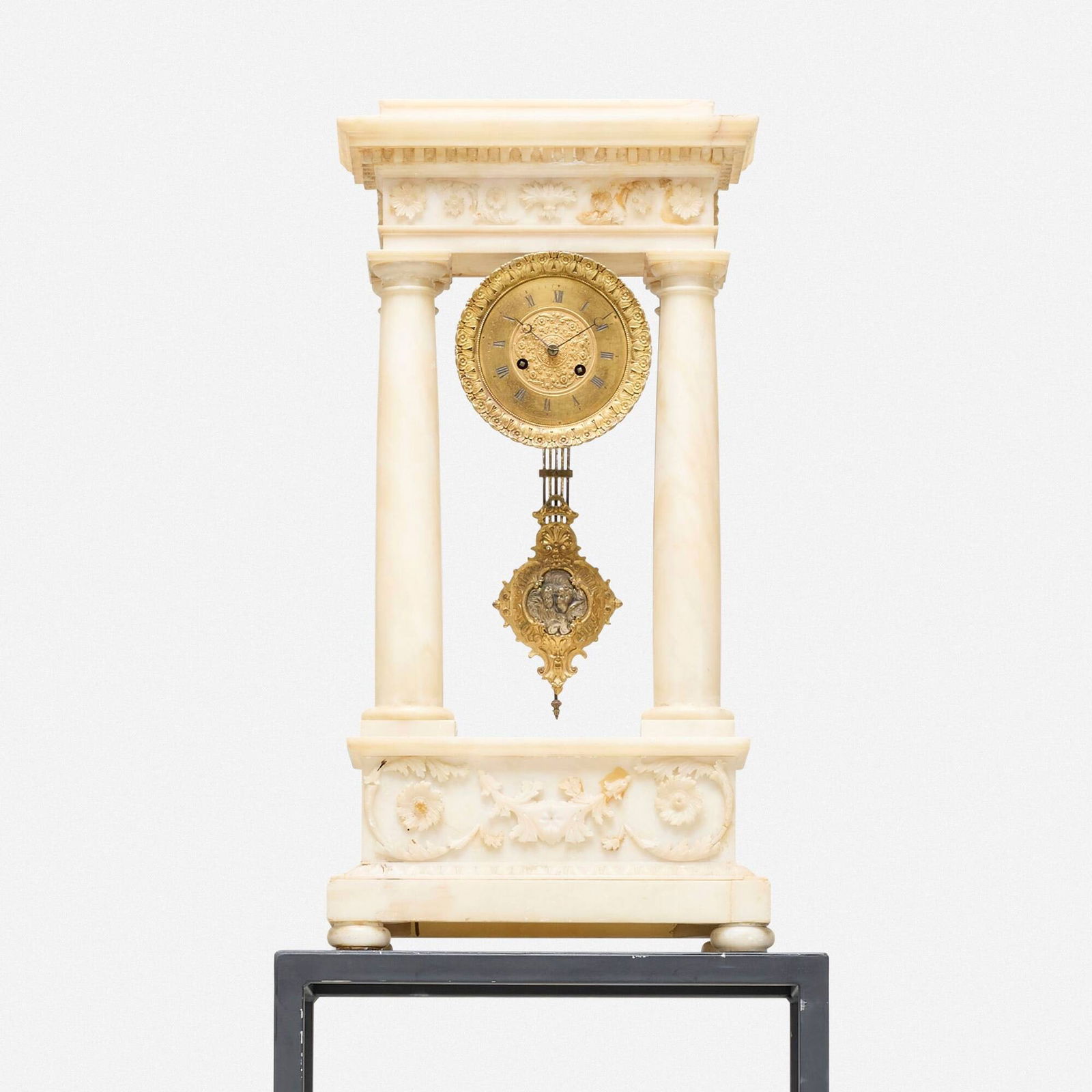 Neoclassical Style, Portico mantel clock (1 of 3)