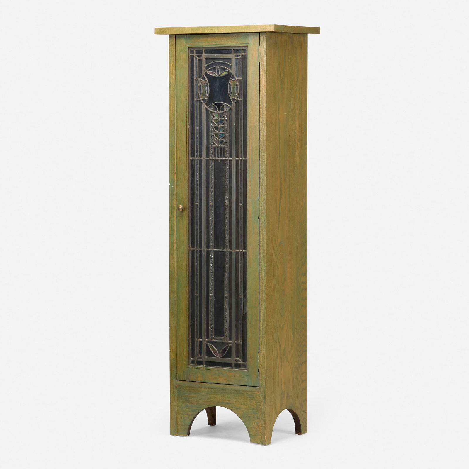 In the manner of George Washington Maher, Prairie School window (1 of 4)