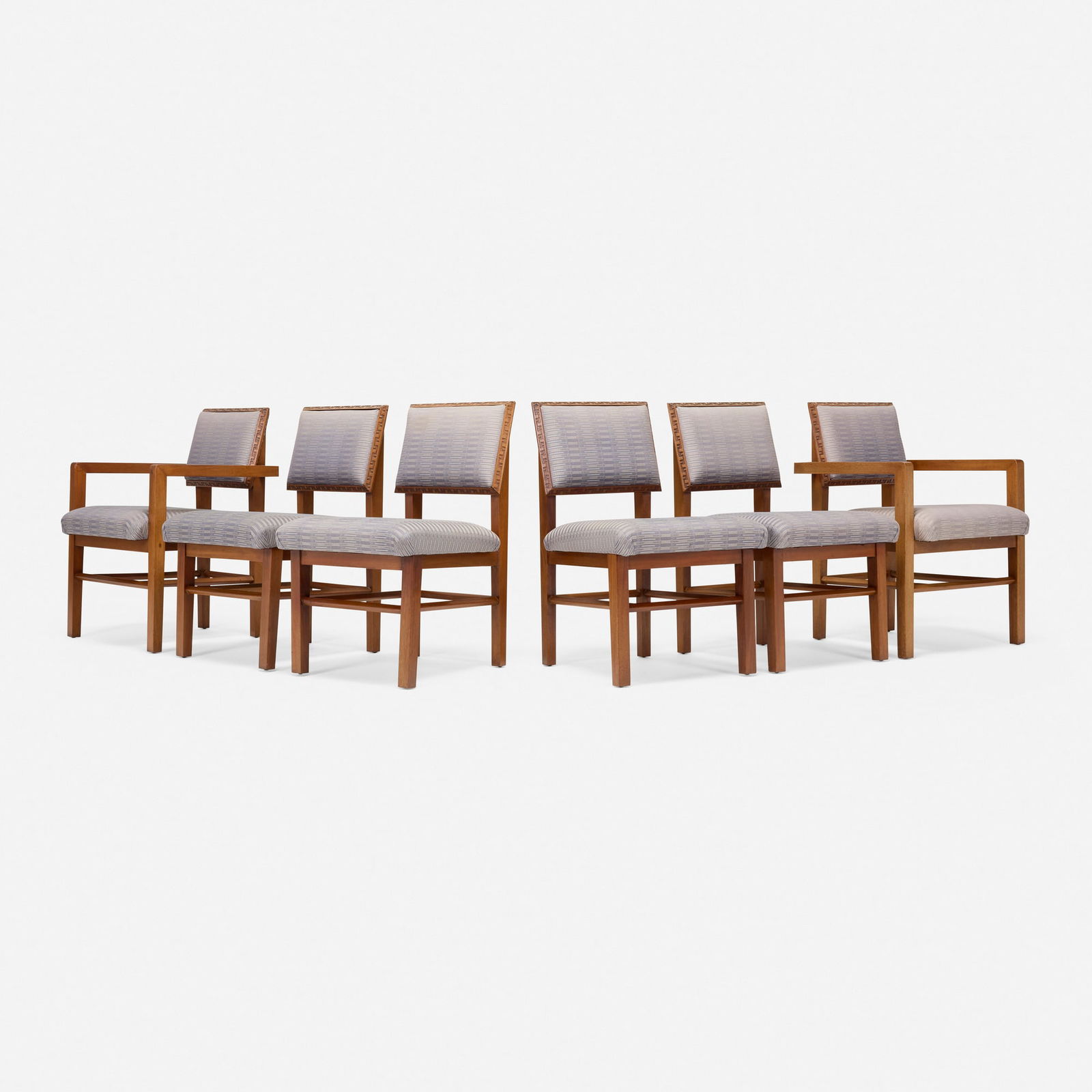 Frank Lloyd Wright, Dining chairs, set of six (1 of 4)