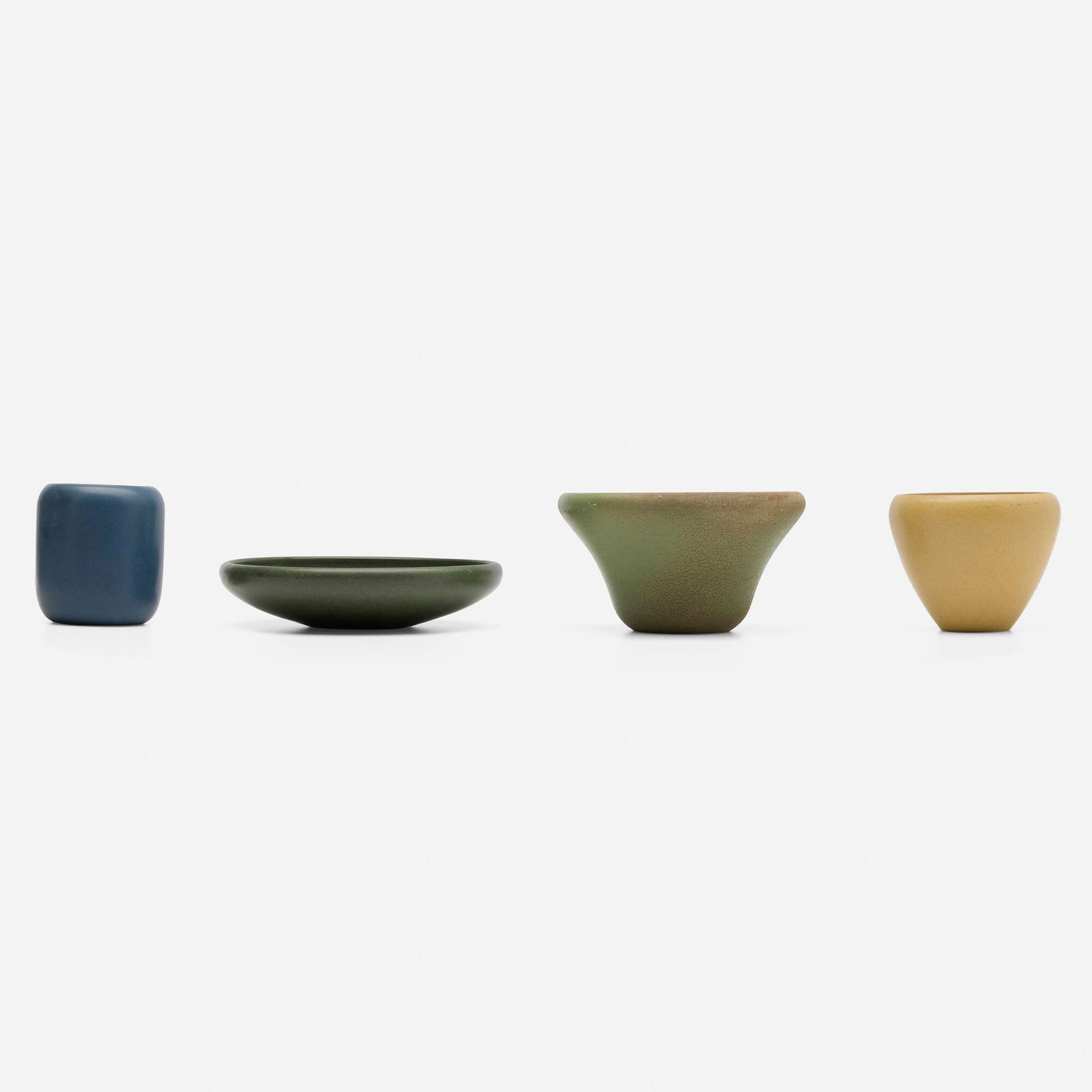 Marblehead Pottery, Collection of four vessels (1 of 5)