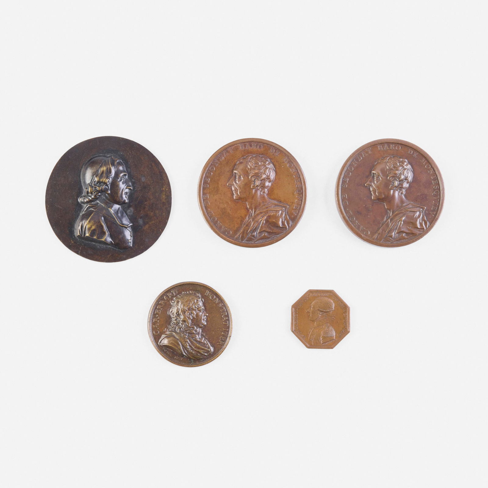 European, Collection of five medals (1 of 3)