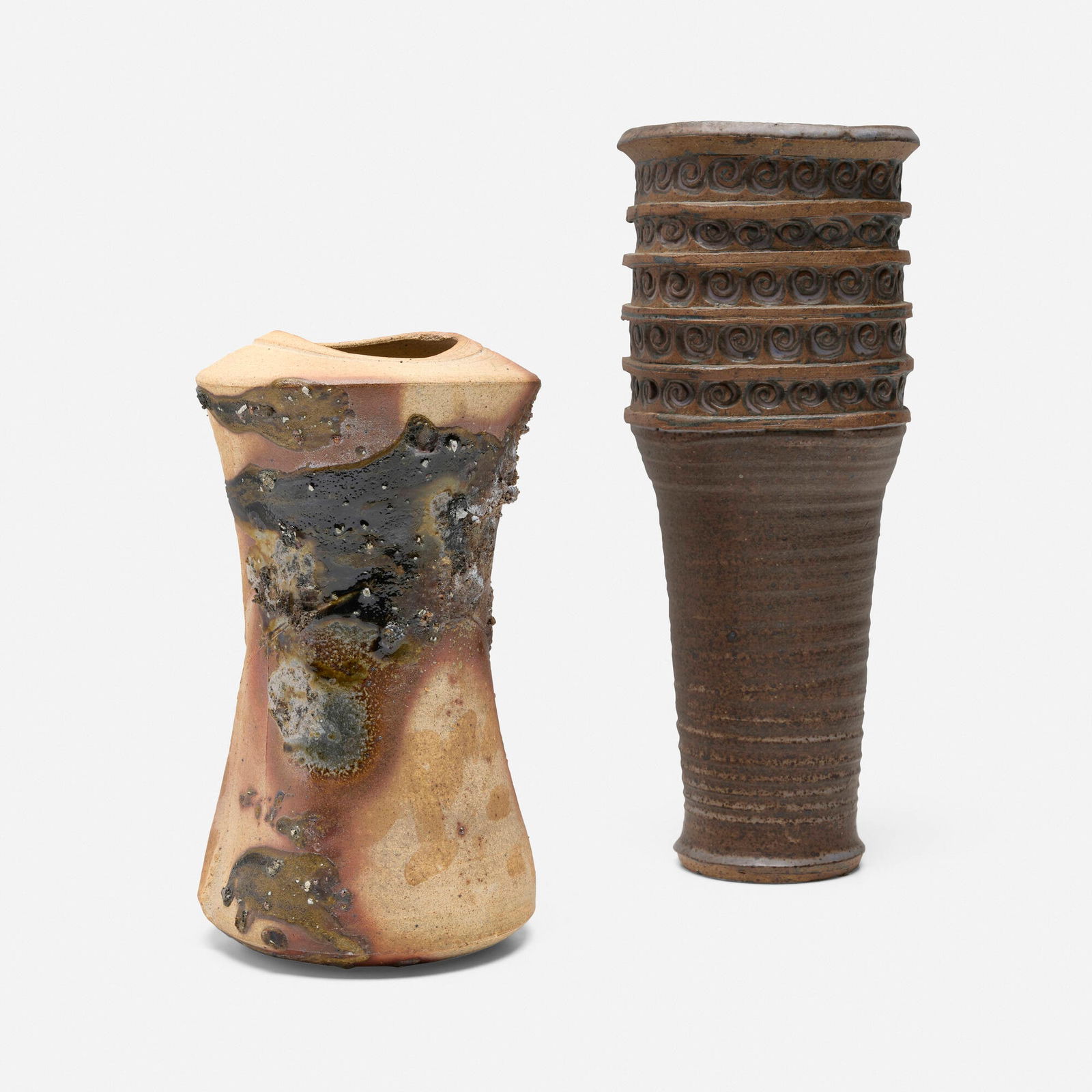 Contemporary, Vases, set of two (1 of 4)