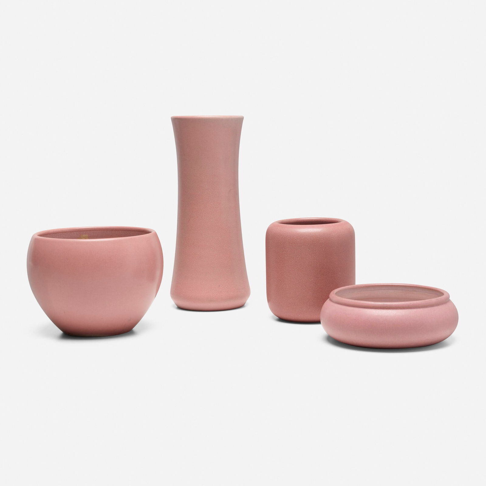 Marblehead Pottery, Collection of four vessels (1 of 3)