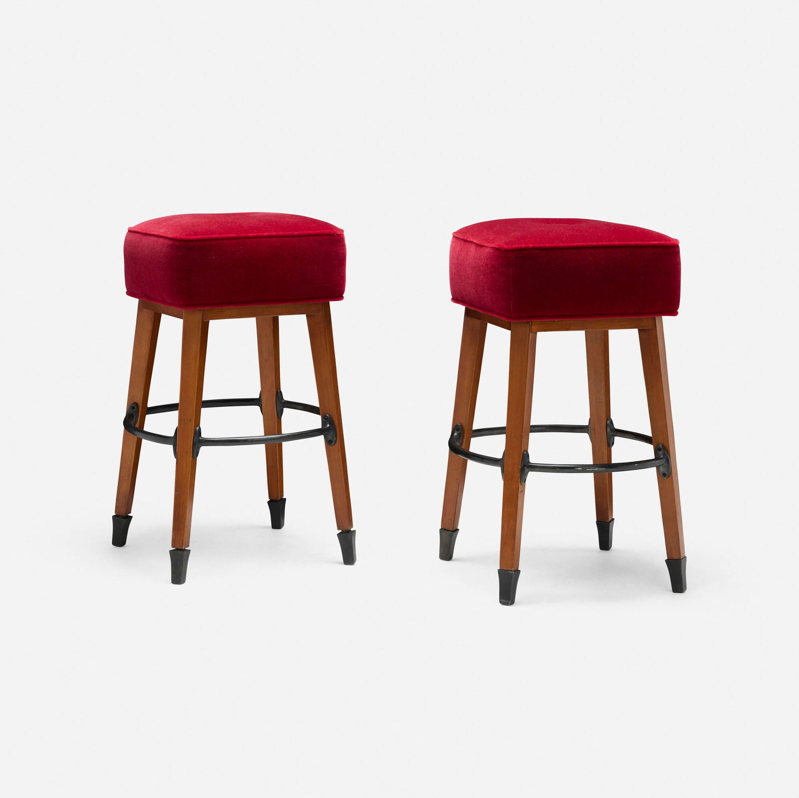 Jordan Mozer, Fred's Stools for Barney's New York, pair (1 of 3)