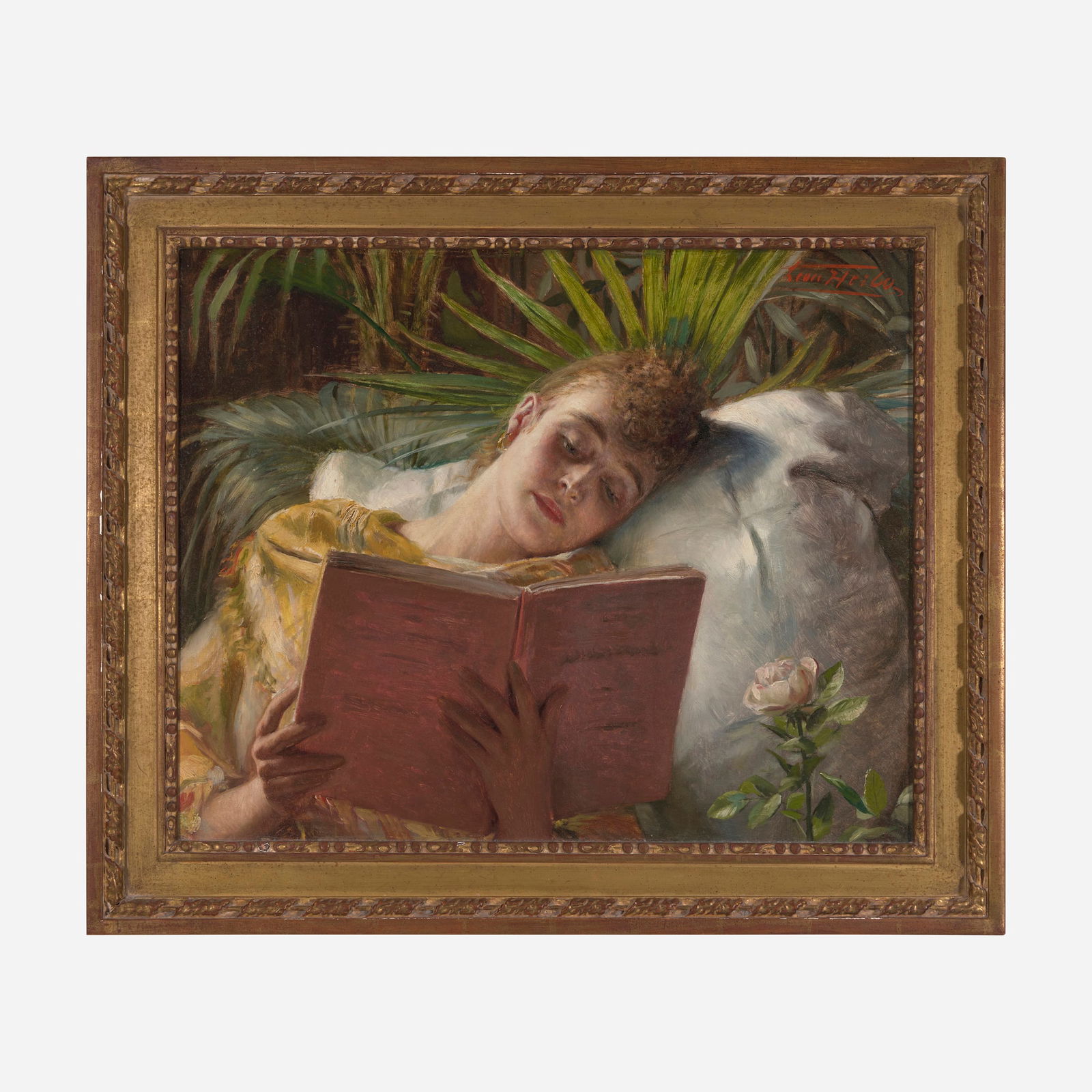 Leon Herbo, Lady Reading - 2