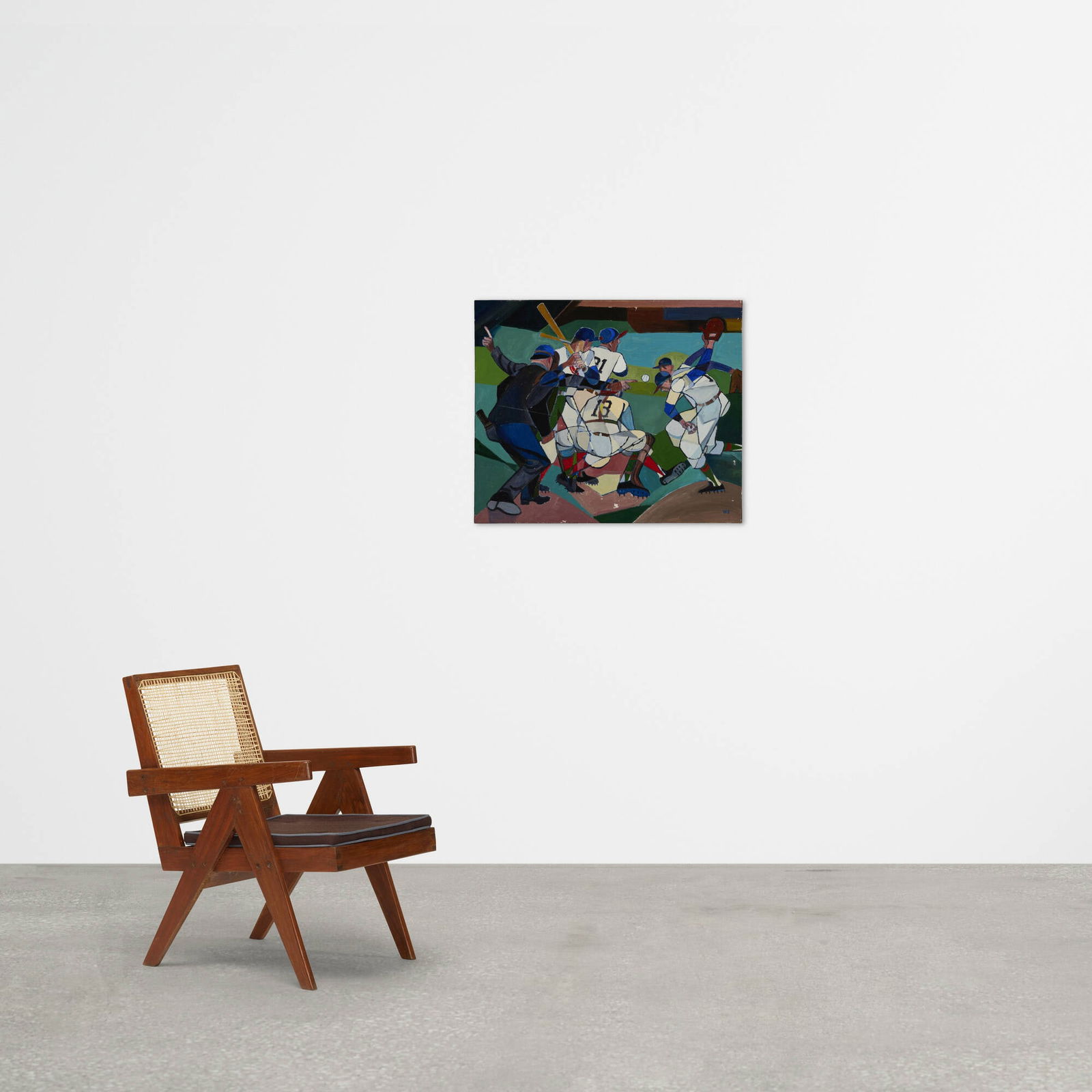 William Sharp, Untitled (Baseball Scene) - 3