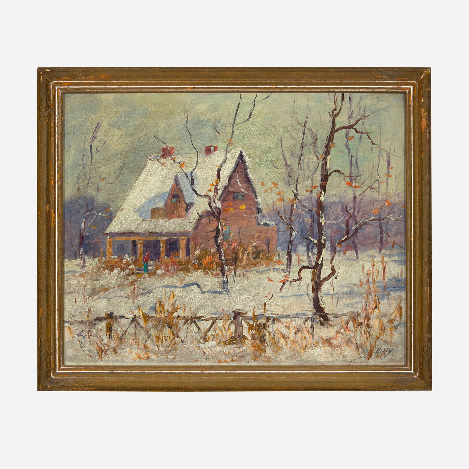 Jess Hobby, Snow Scene - 2