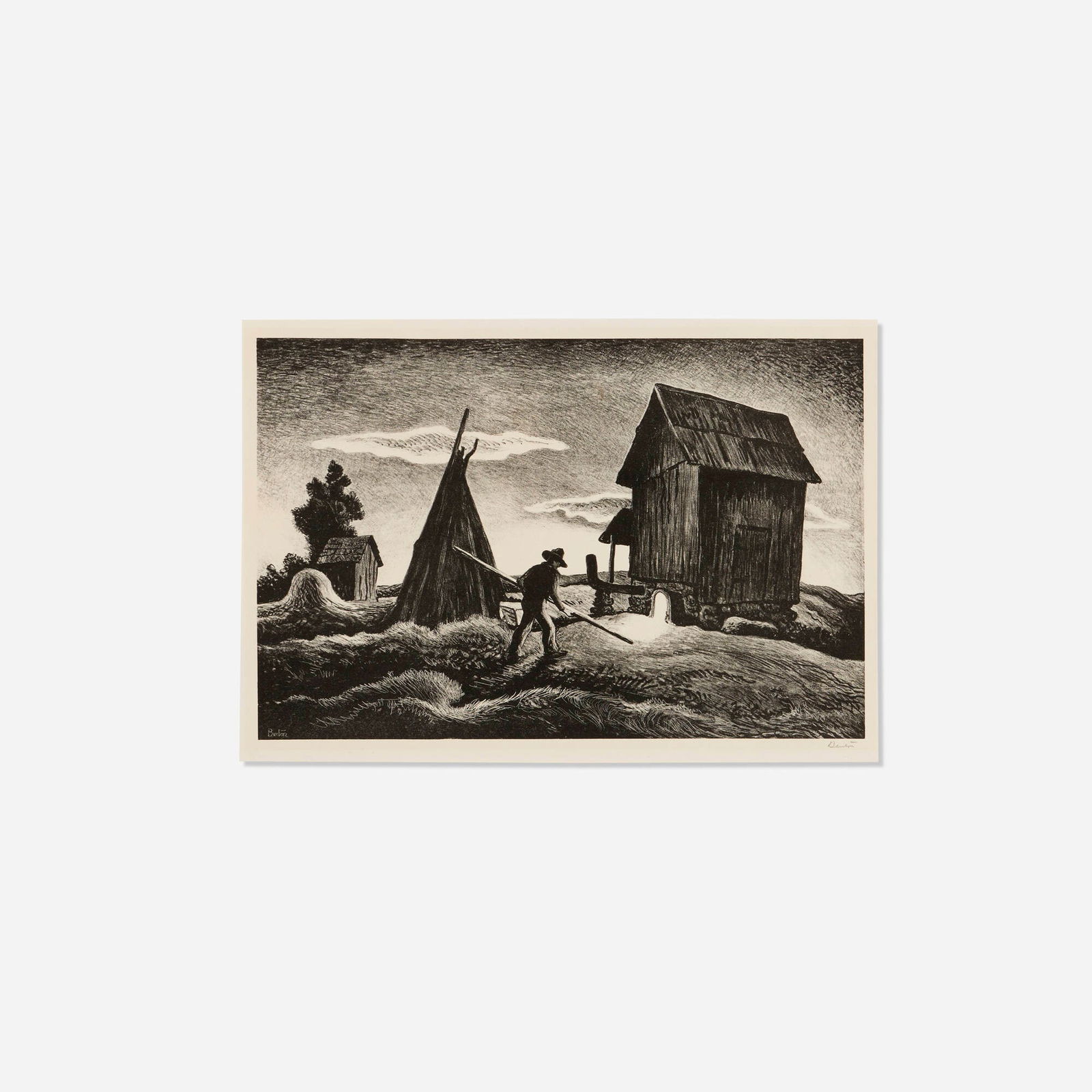 Thomas Hart Benton, Night Firing (1 of 4)