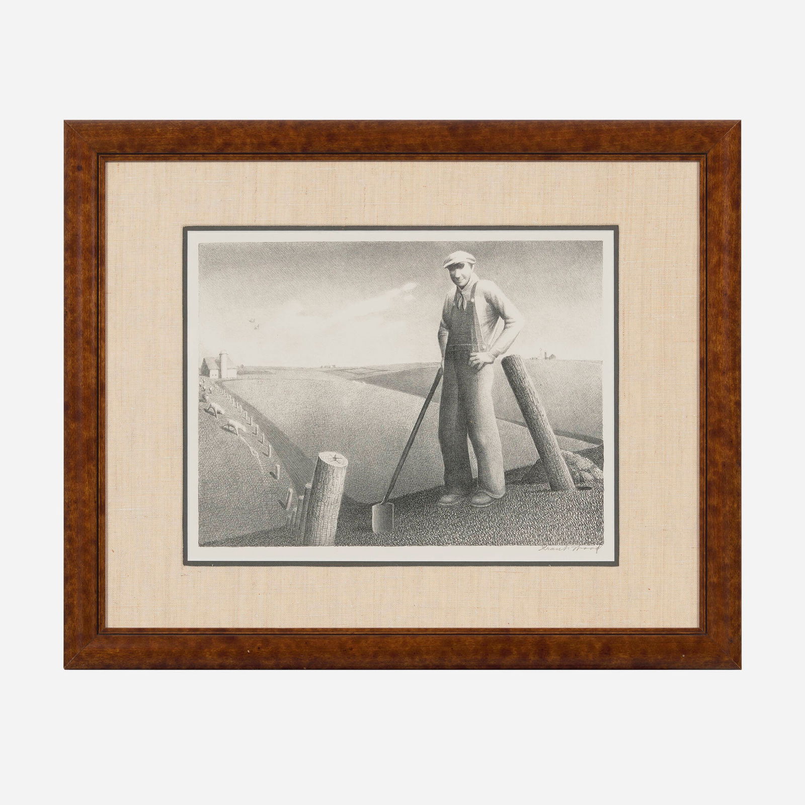 Grant Wood, In the Spring - 2