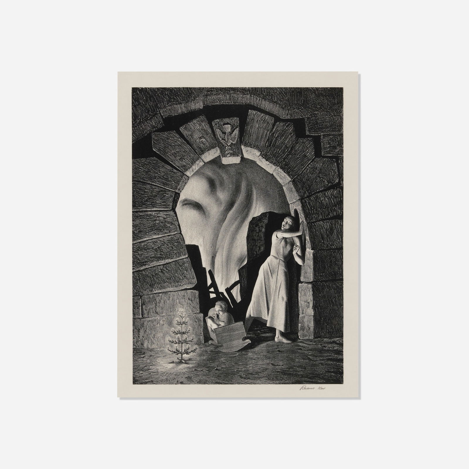 Rockwell Kent, Merry Christmas (1 of 4)