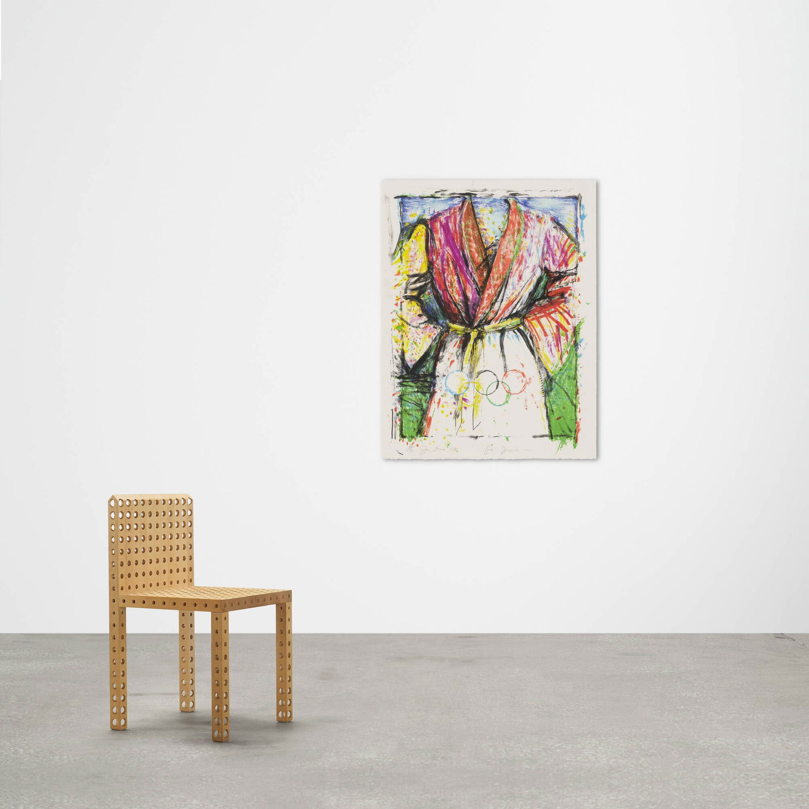 Jim Dine, Olympic Robe - 3