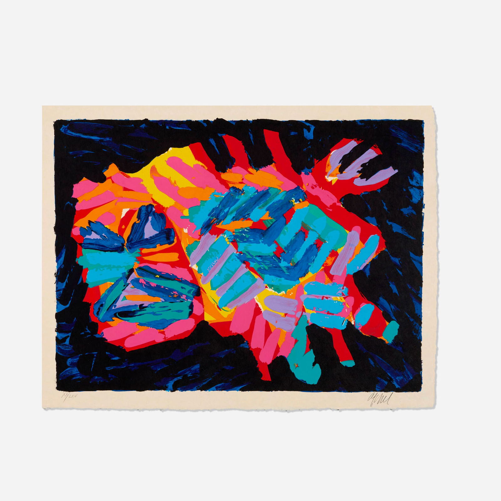 Karel Appel, Devil Cat (from Cats portfolio) (1 of 3)