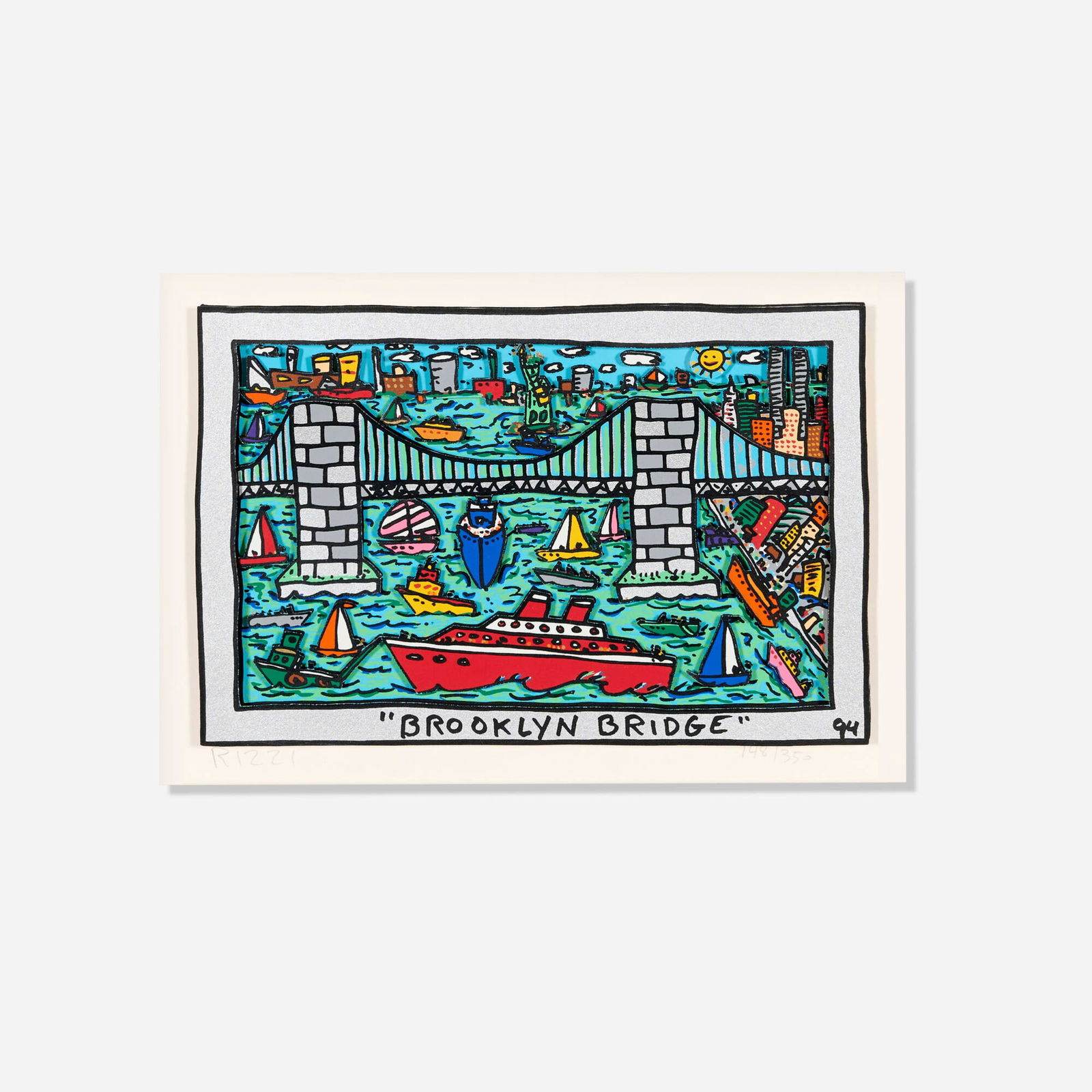 James Rizzi, Brooklyn Bridge (1 of 4)