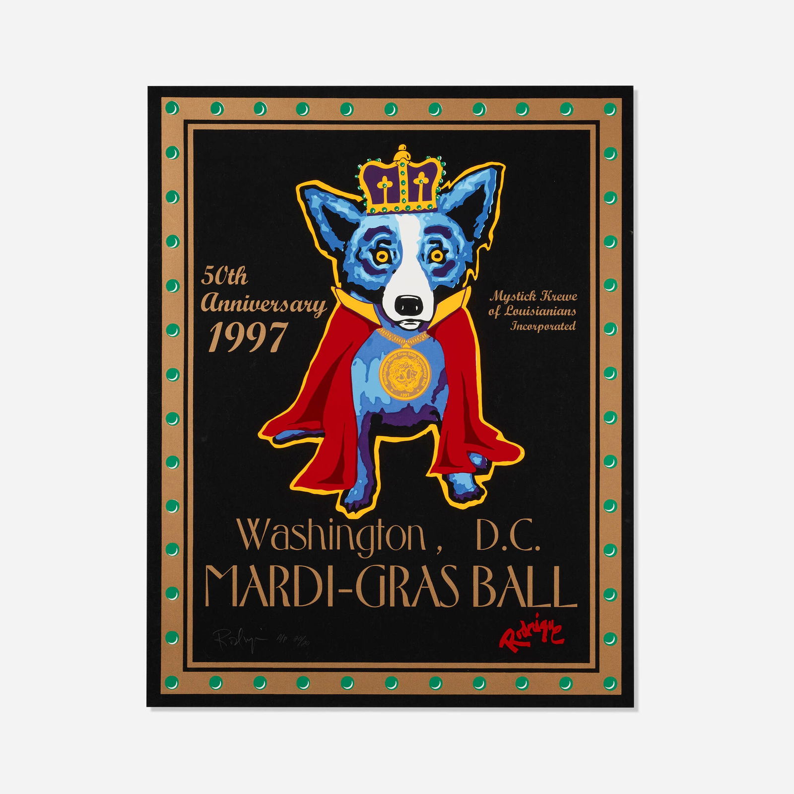 George Rodrigue, Washington Mardi-Gras (1 of 3)