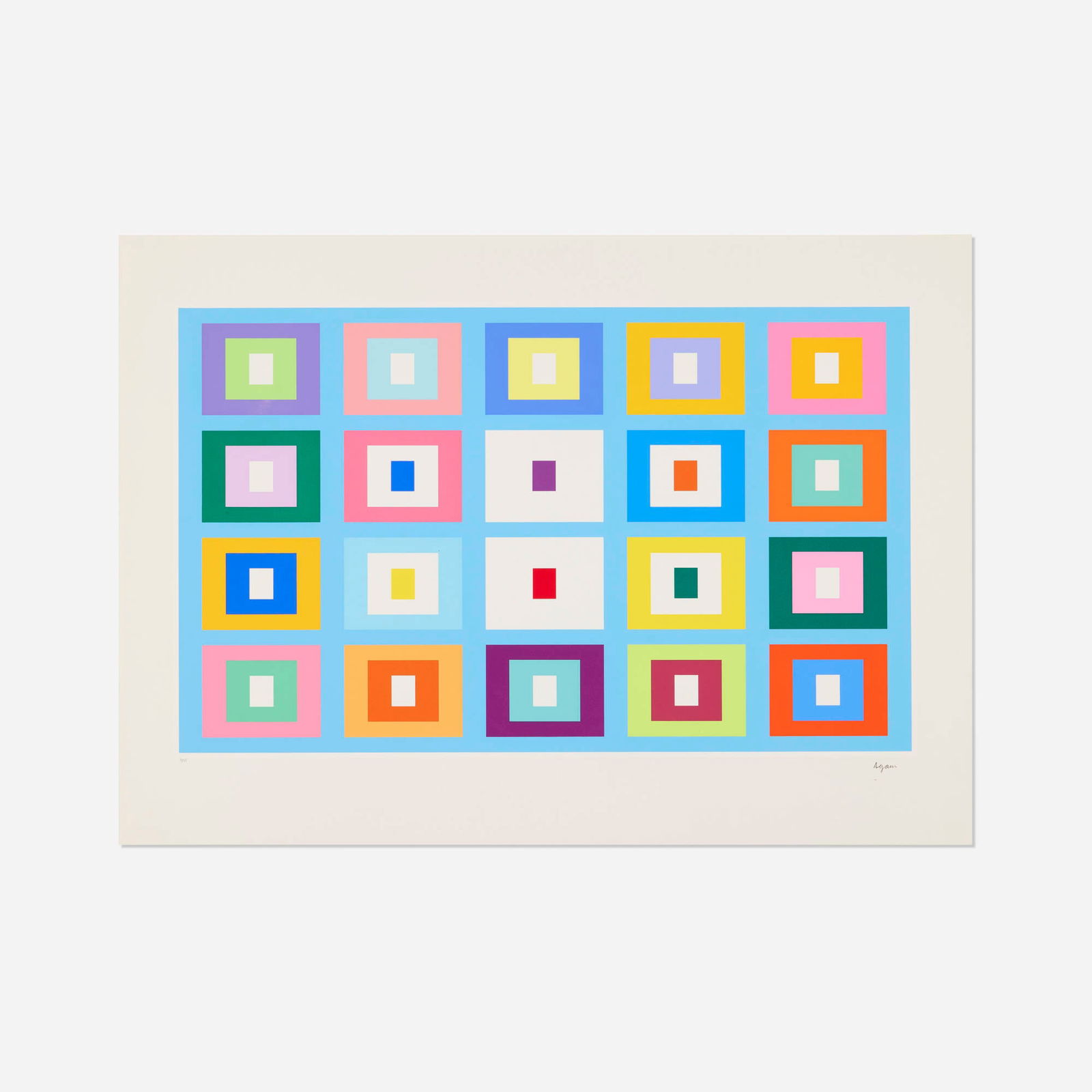 Yaacov Agam, Untitled (1 of 3)