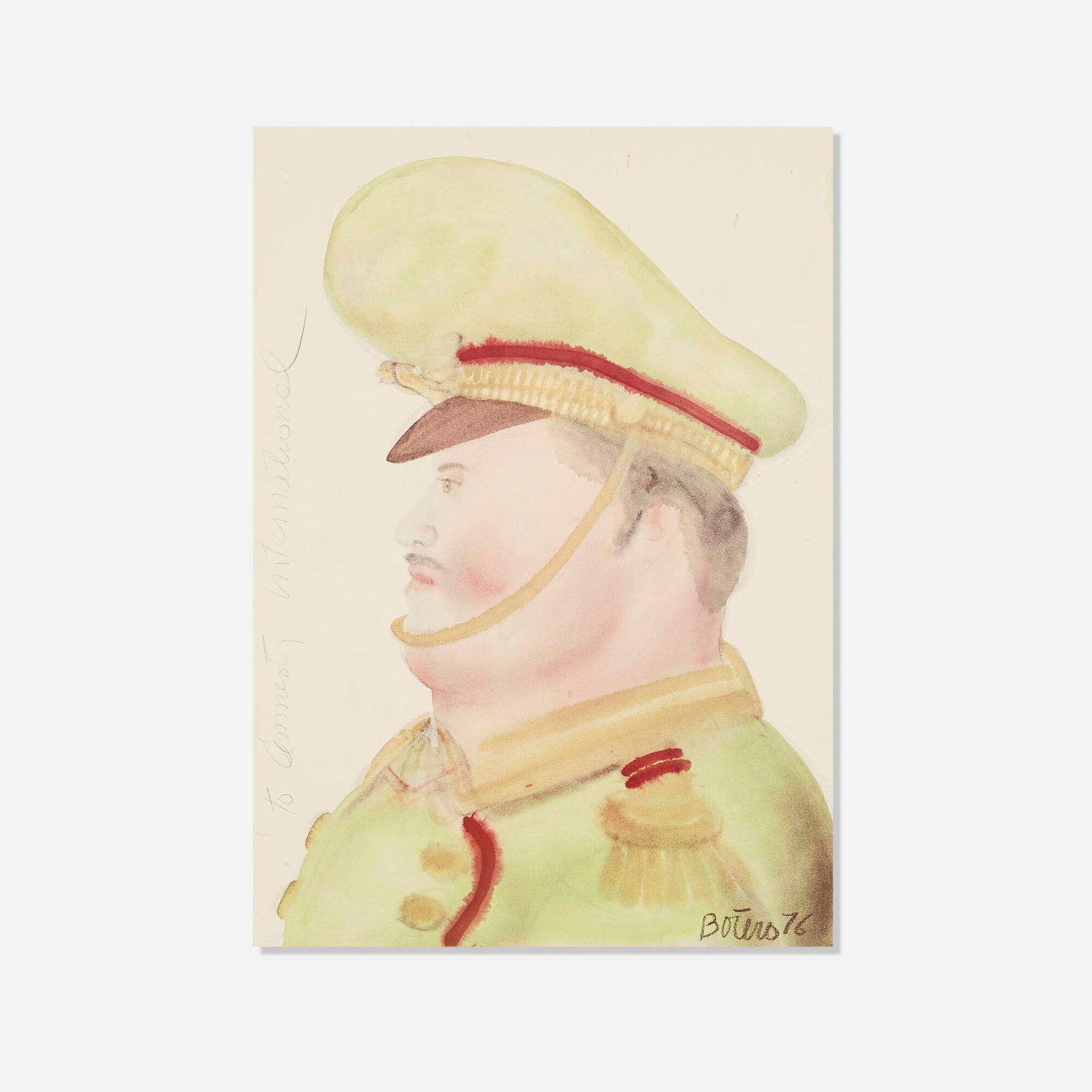 Fernando Botero, To Amnesty International (1 of 4)