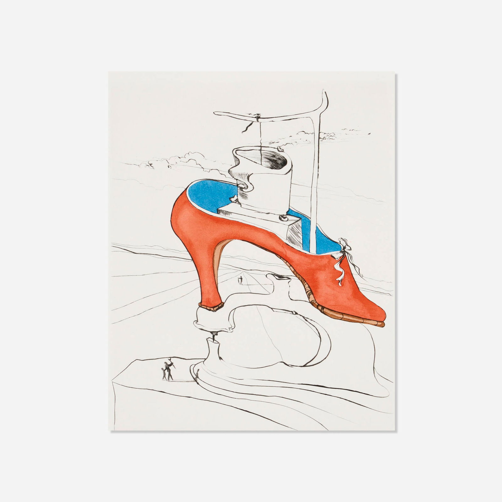 Salvador Dali, The Curse Overthrown (from the After 50 Years of Surrealism portfolio) (1 of 4)