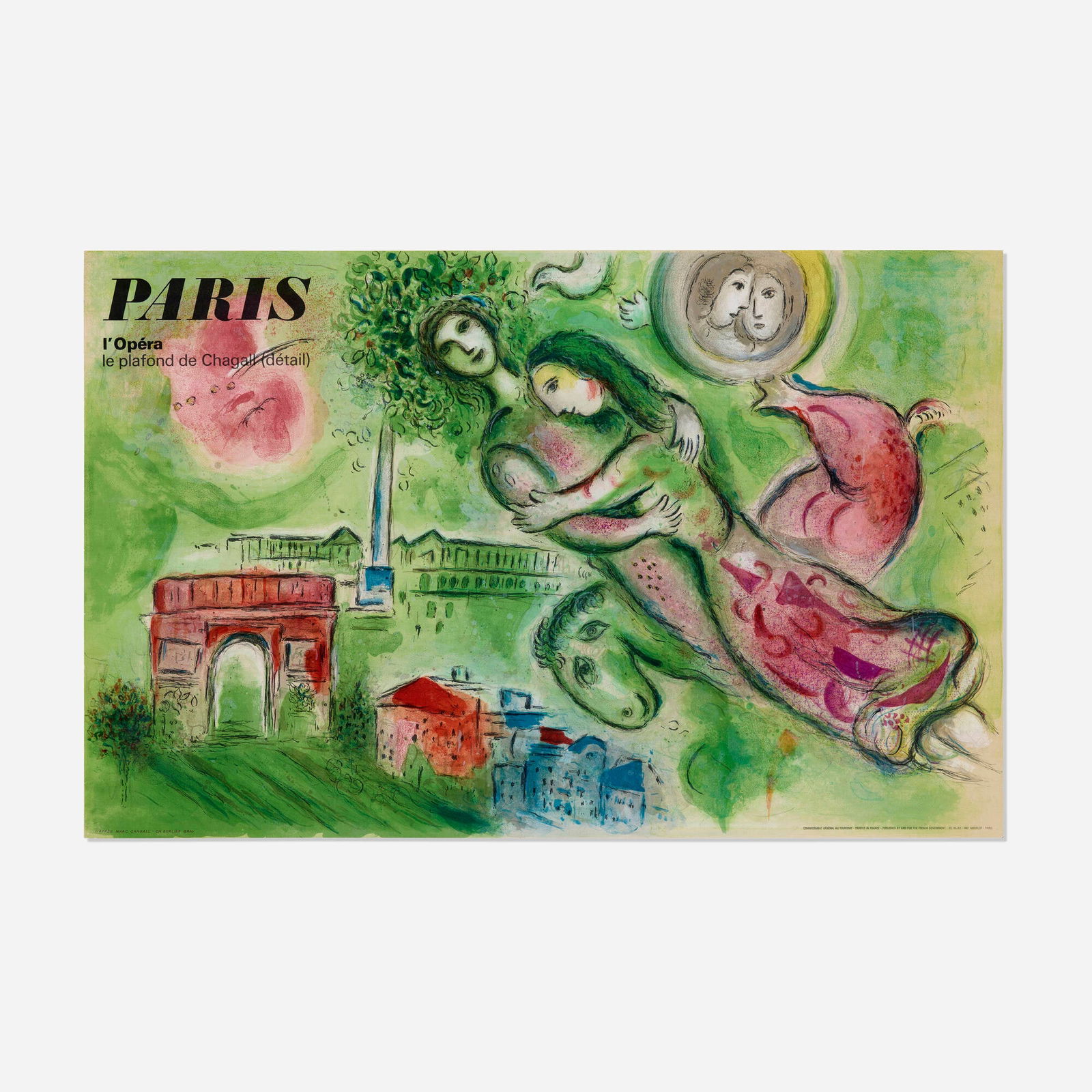 After Marc Chagall, Paris Opera, Romeo and Juliet (1 of 3)