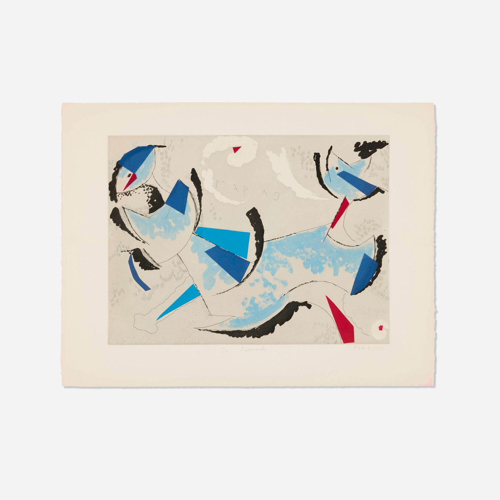 Marino Marini, Spartaco (from the An American Portrait 1776-1976, Volume 2 portfolio) (1 of 3)