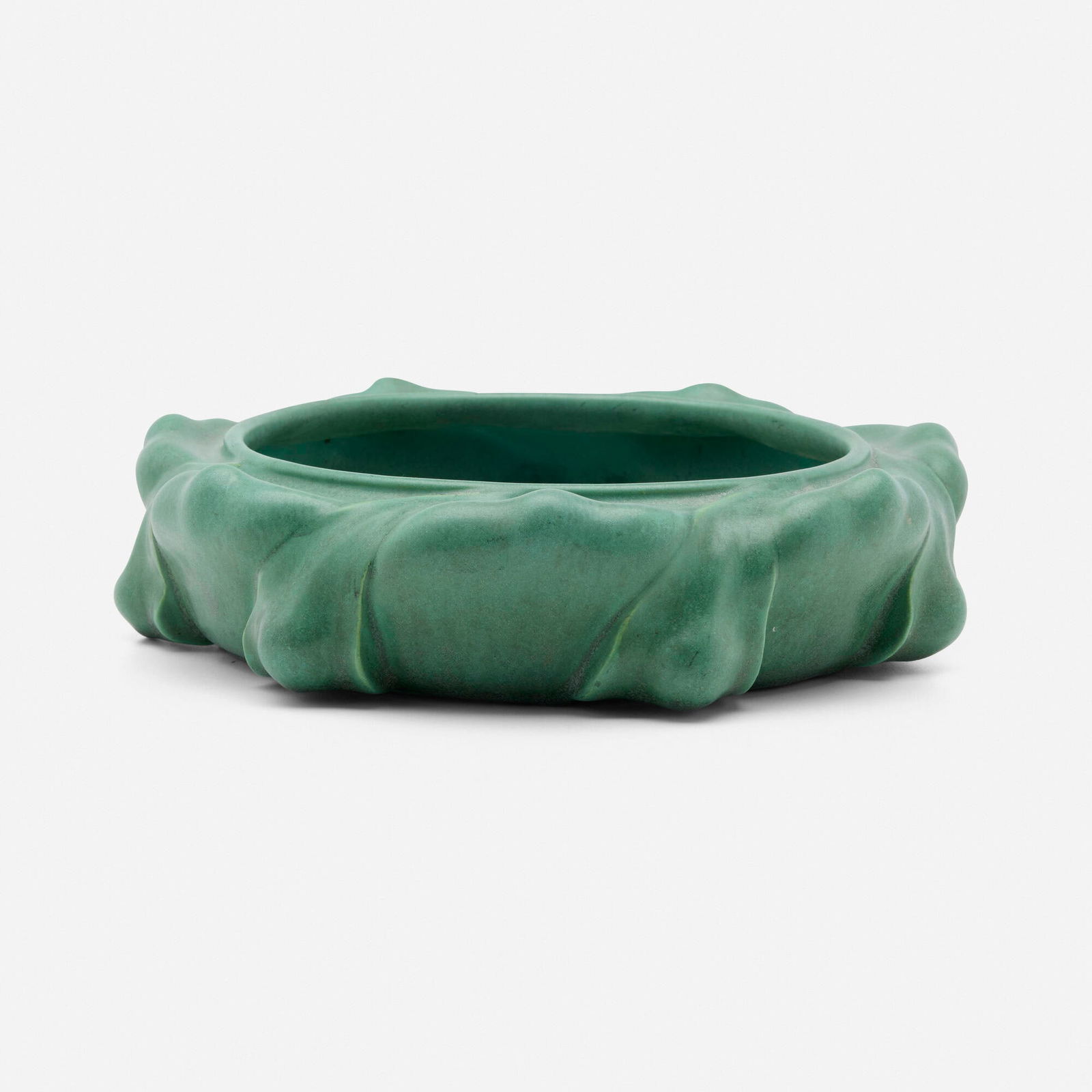 Fritz Albert, attribution for Teco Pottery, Flower bowl, model 309 (1 of 3)