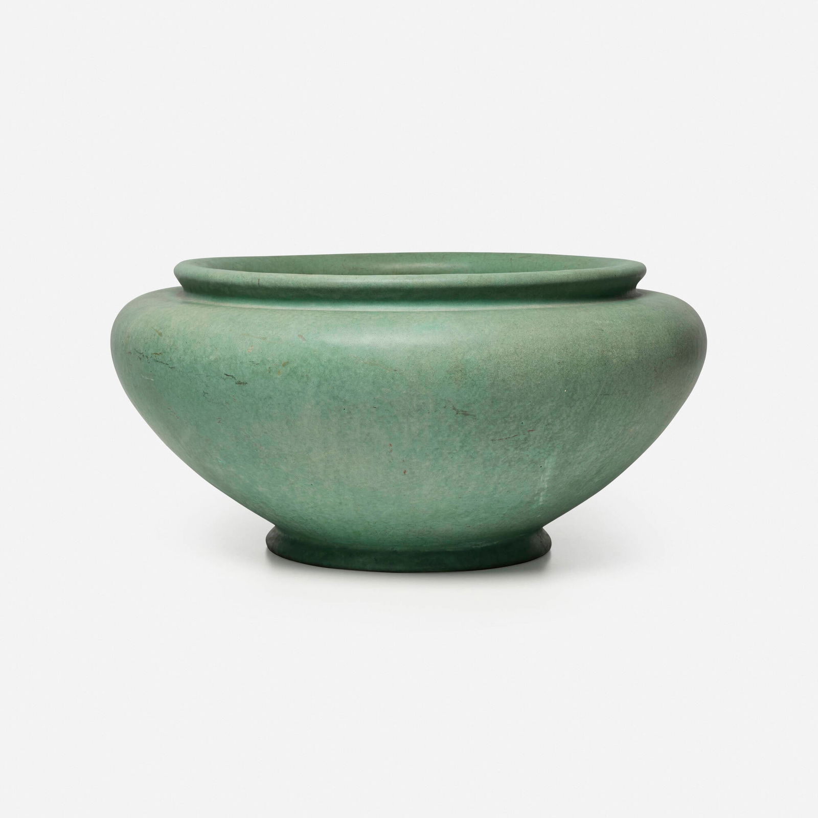 Hugh Garden for Teco Pottery, Prairie School garden vase, model 97 (1 of 5)