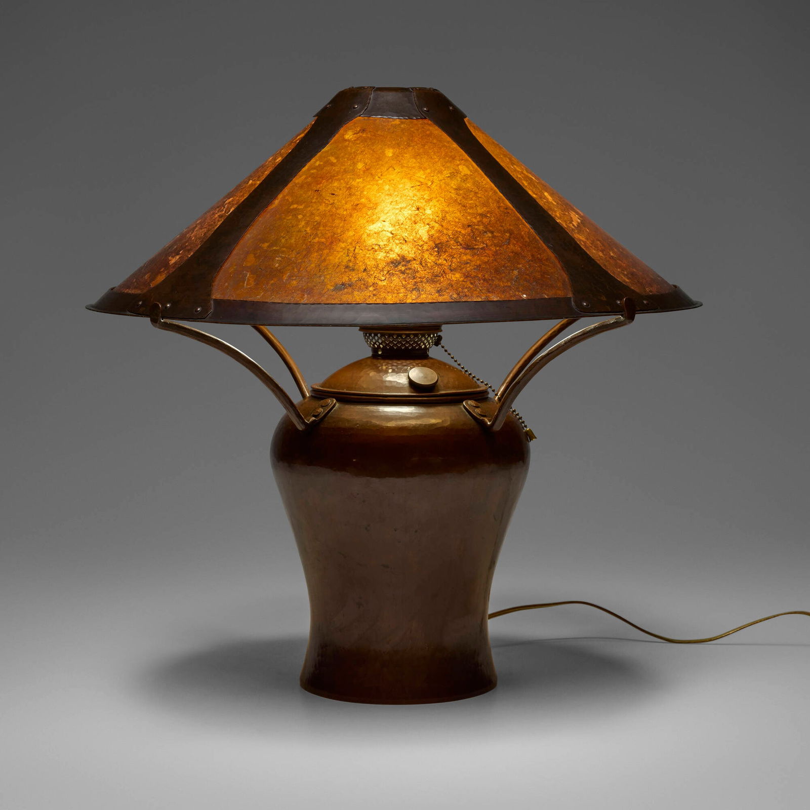 Dirk van Erp, Early converted table lamp (1 of 4)