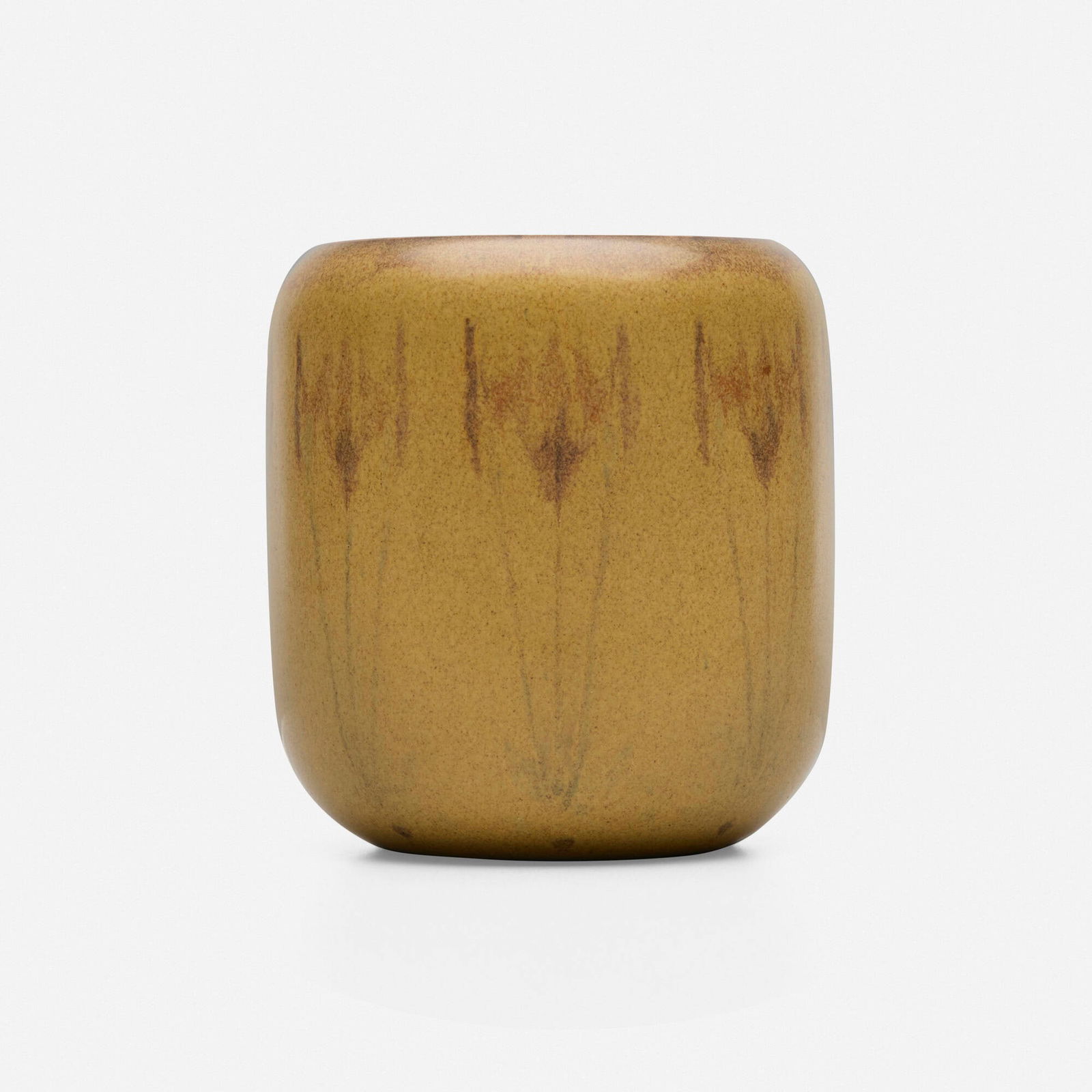 Arthur Hennessey and Sarah Tutt for Marblehead Pottery, Vase with irises (1 of 4)